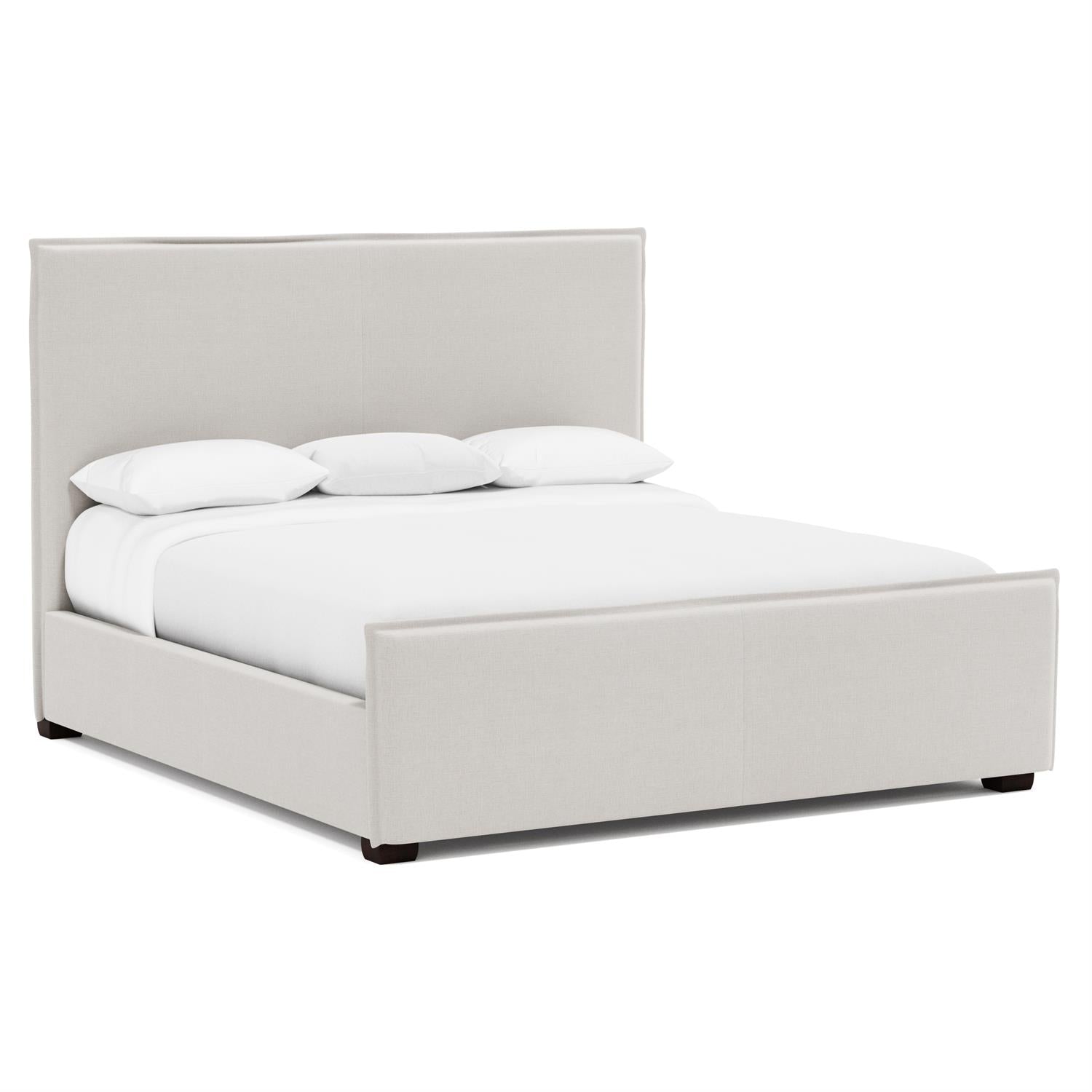 Luxury Griffin Fabric Panel Bed Modern Italian Style for Villa