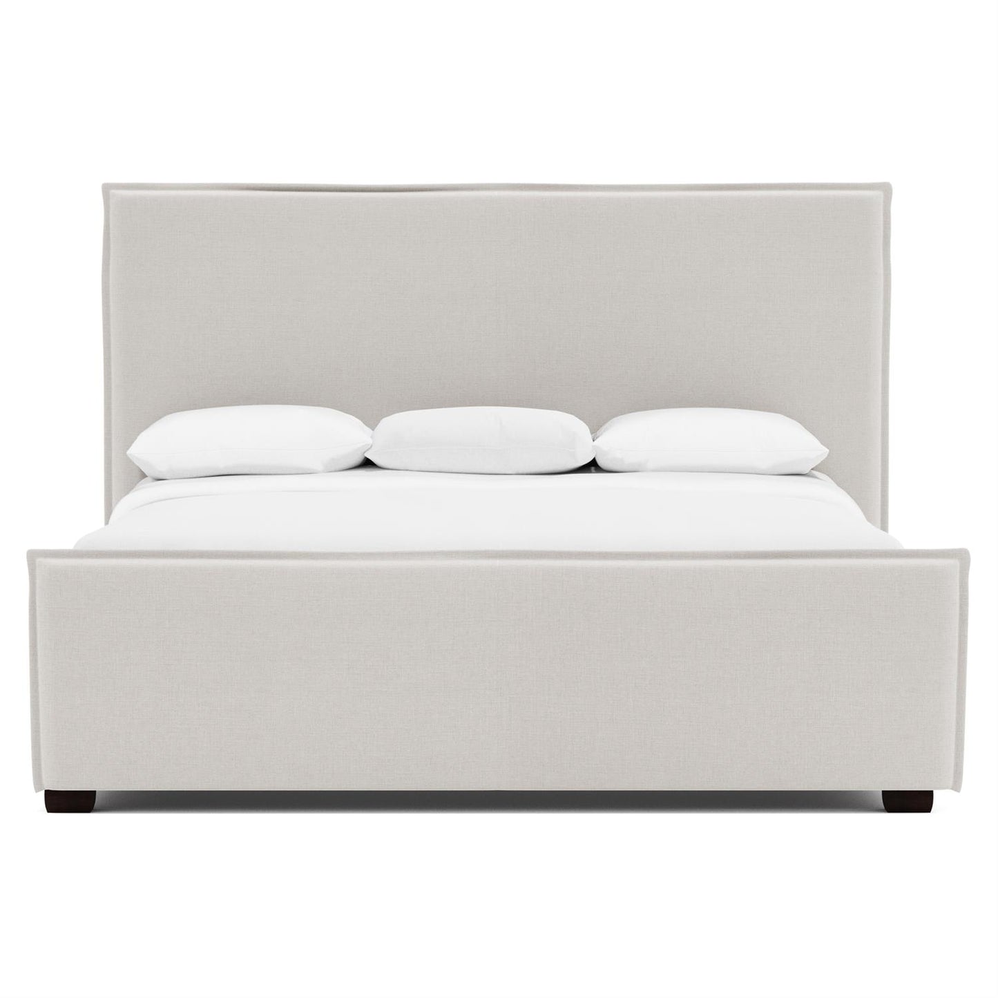 Luxury Griffin Fabric Panel Bed Modern Italian Style for Villa
