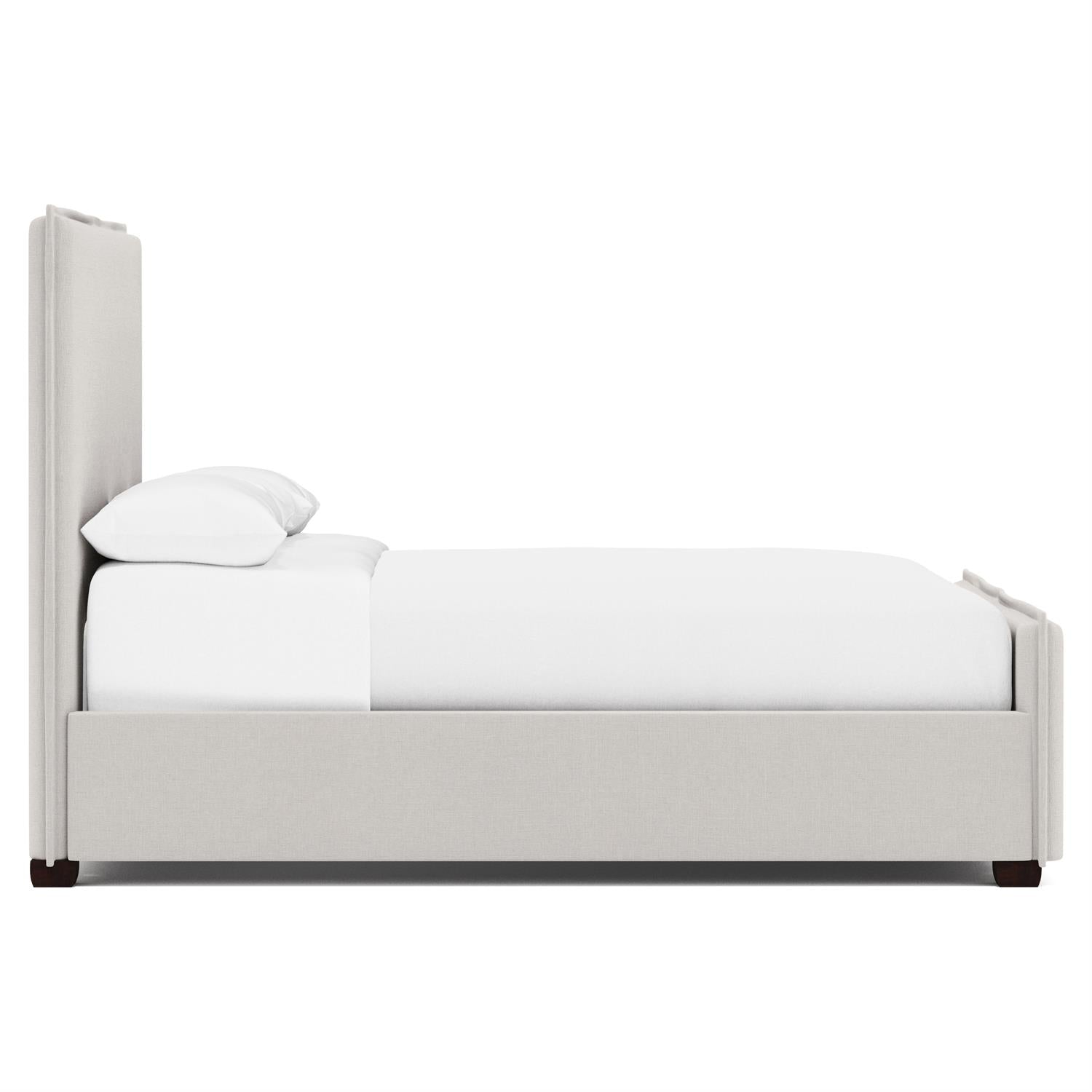 Luxury Griffin Fabric Panel Bed Modern Italian Style for Villa