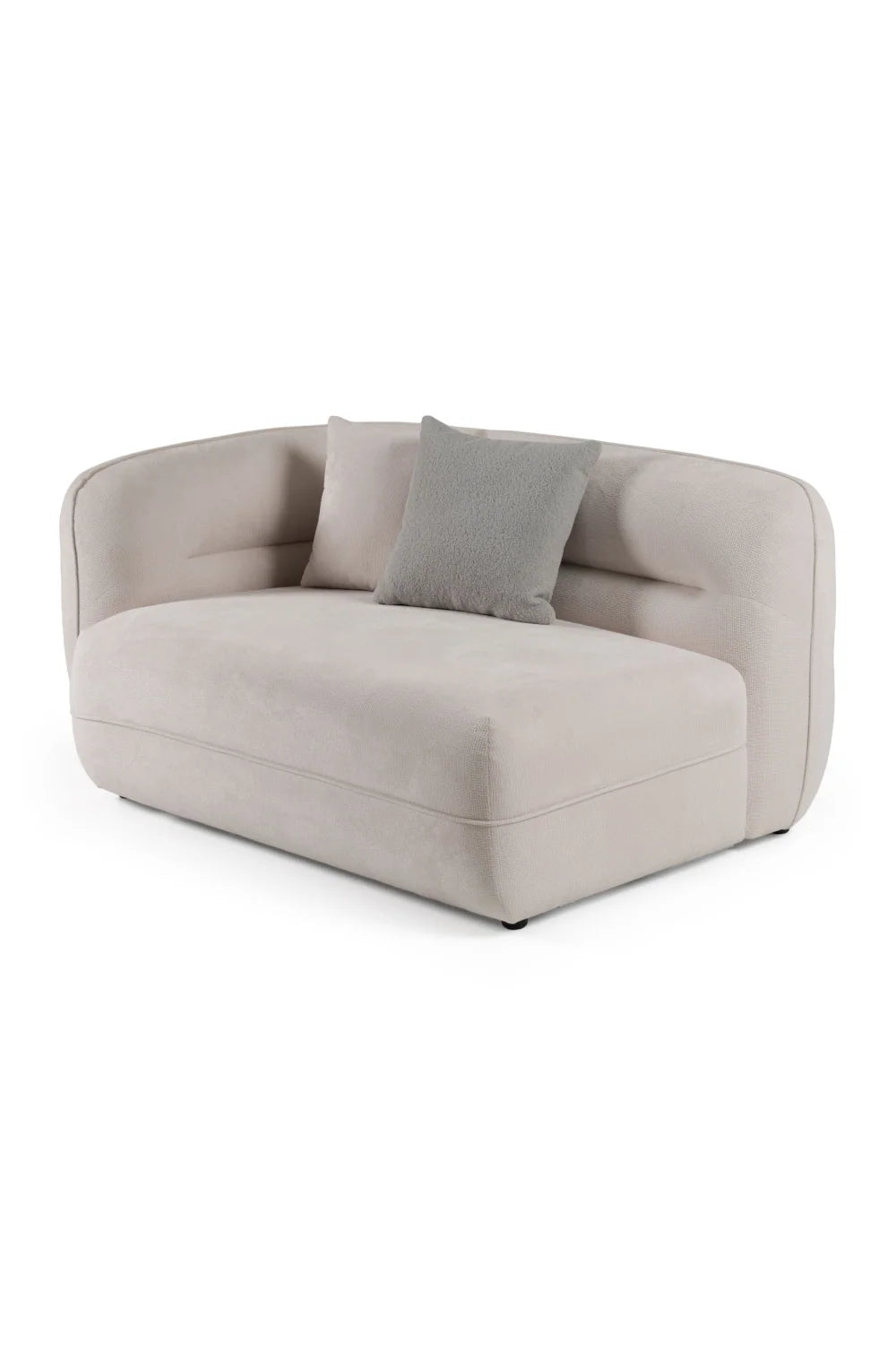 Luxury Gypsy Curved Fabric Sectional Sofa Modern Italian Style for Villa