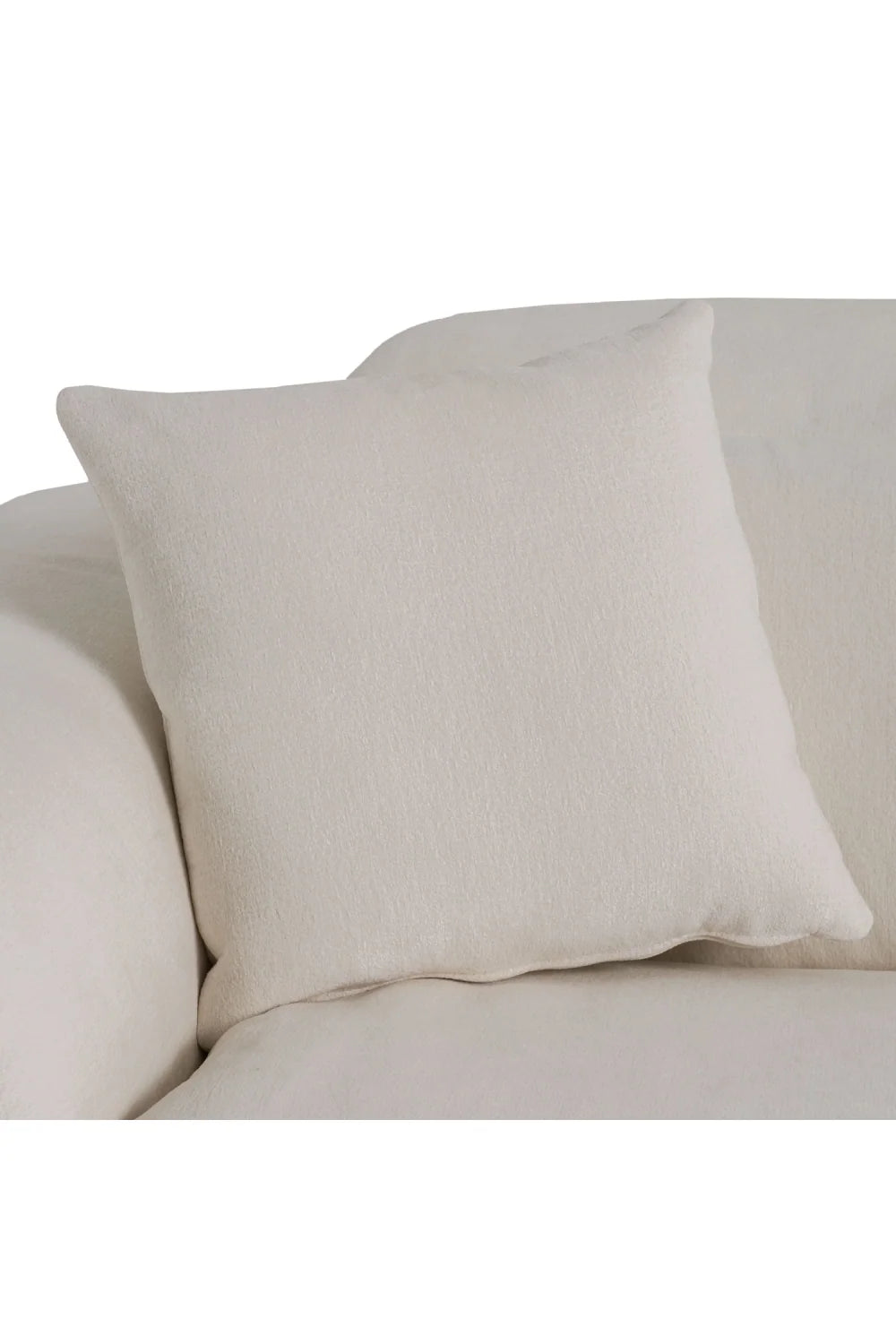Luxury Hagerty White Fabric Recliner Sofa Modern Italian Style for Villa