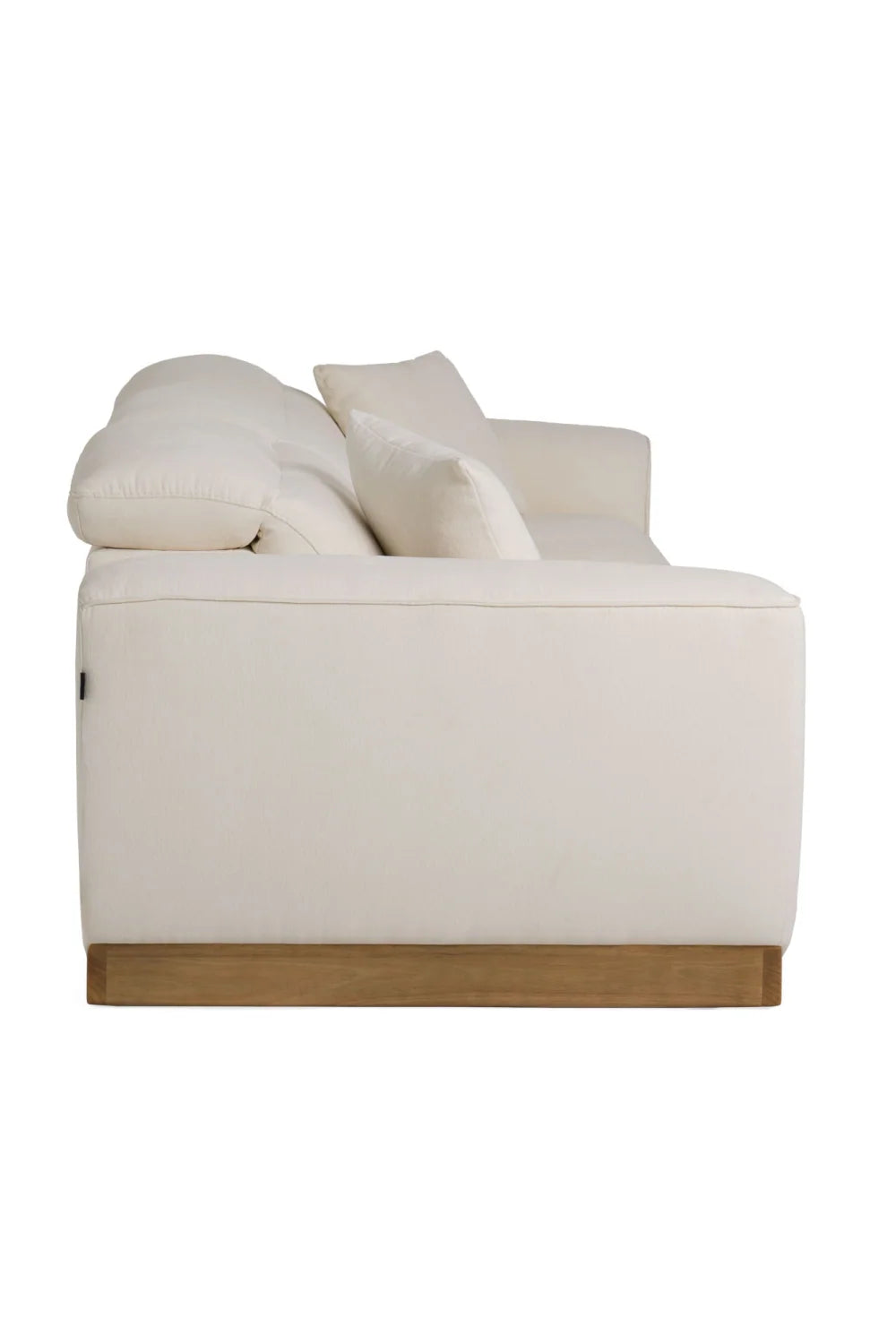 Luxury Hagerty White Fabric Recliner Sofa Modern Italian Style for Villa
