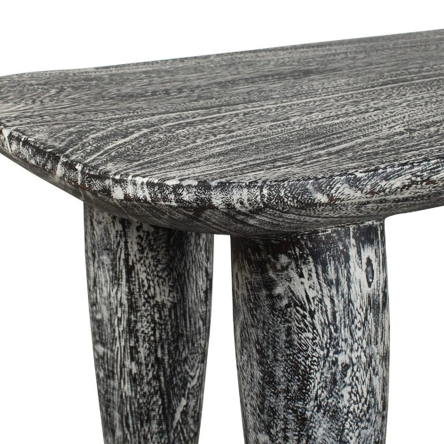 Luxury Hand-Carved Suar Wood Bench European Style for Villa