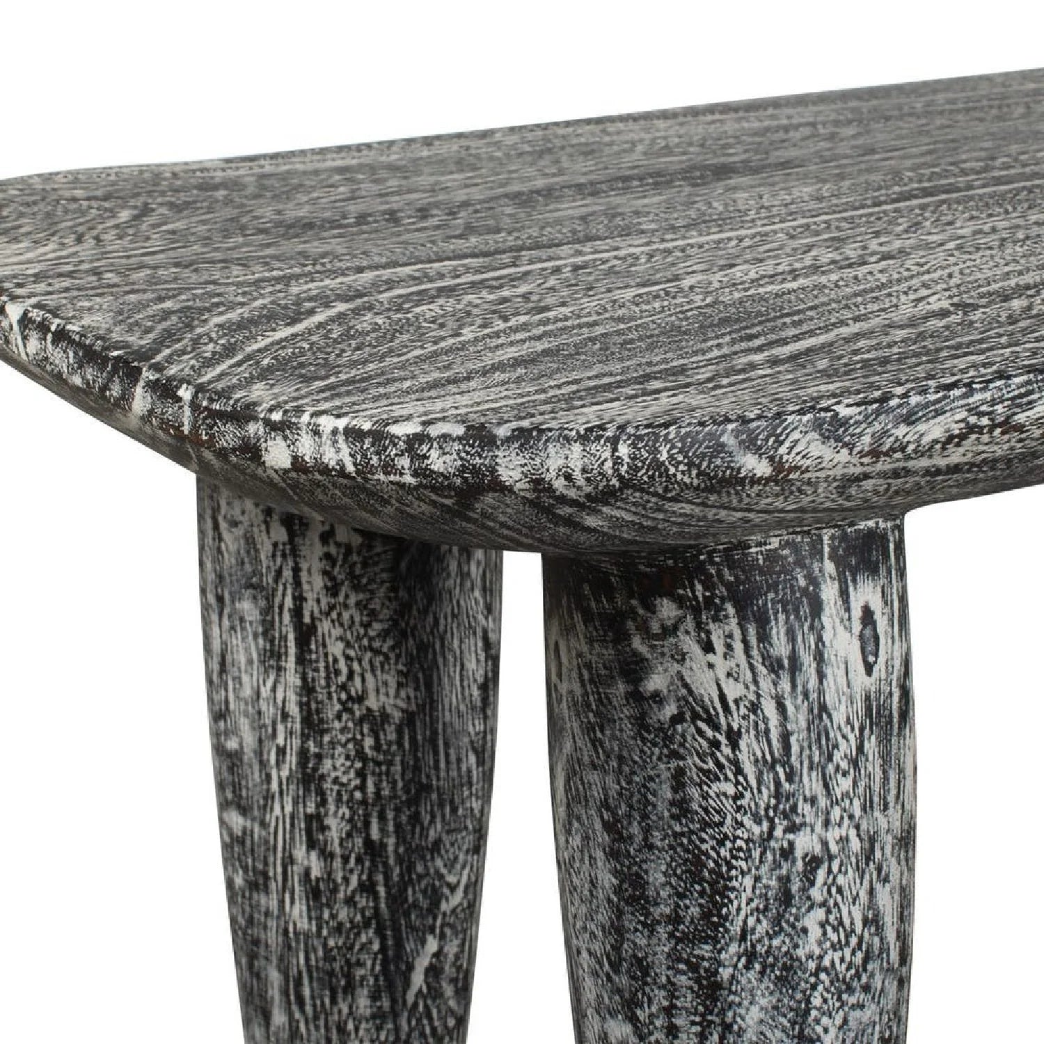Luxury Hand-Carved Suar Wood Bench European Style for Villa