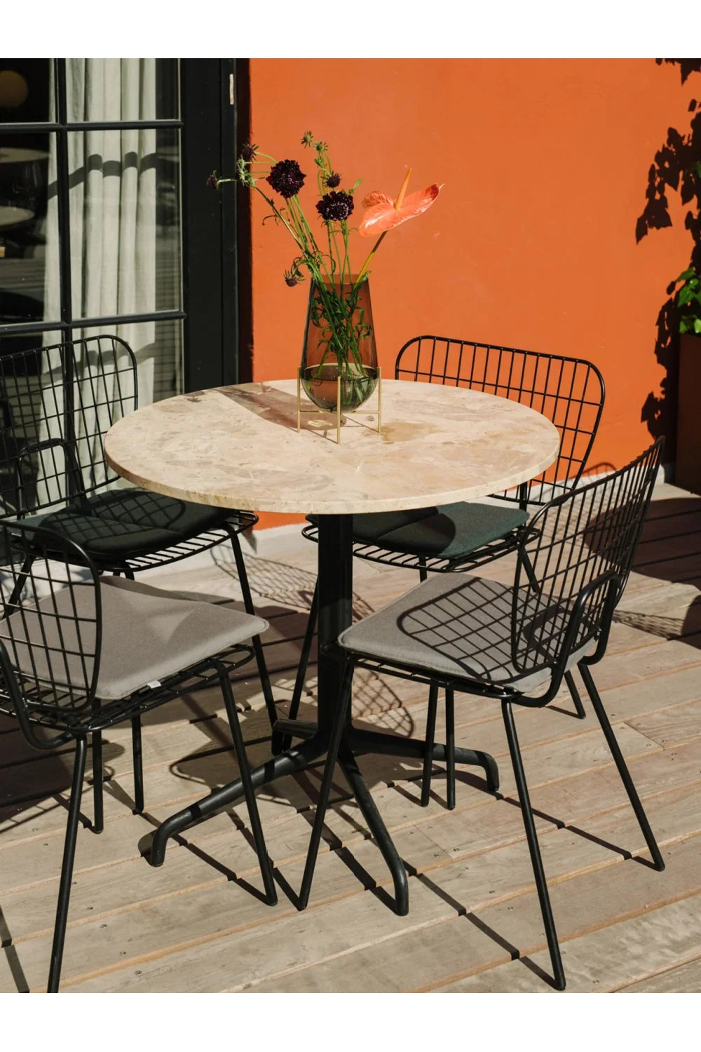 Luxury Harbour Round Dining Table Modern Italian Style for Villa
