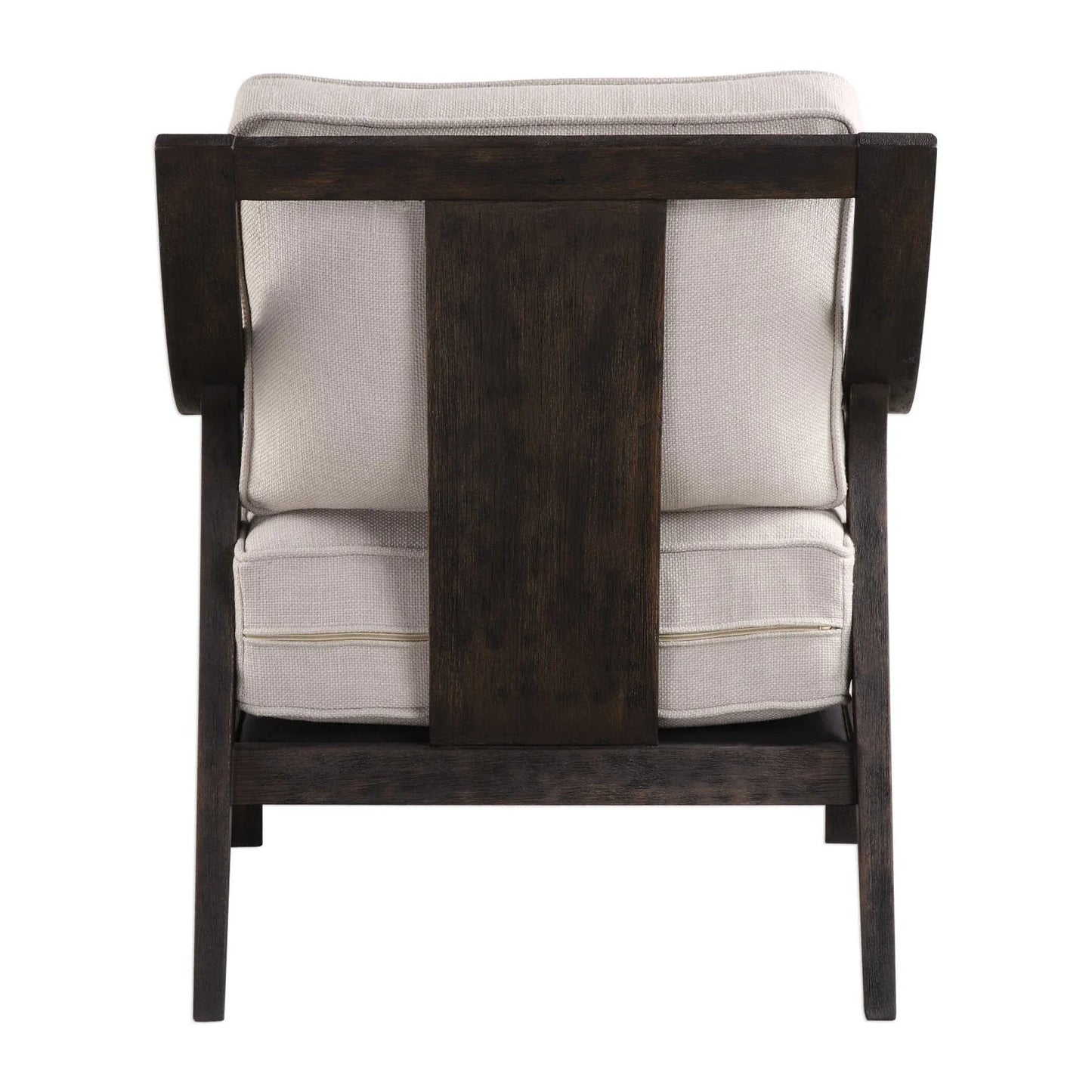 Luxury Hardwood Lounge Chair Modern Italian Style for Villa