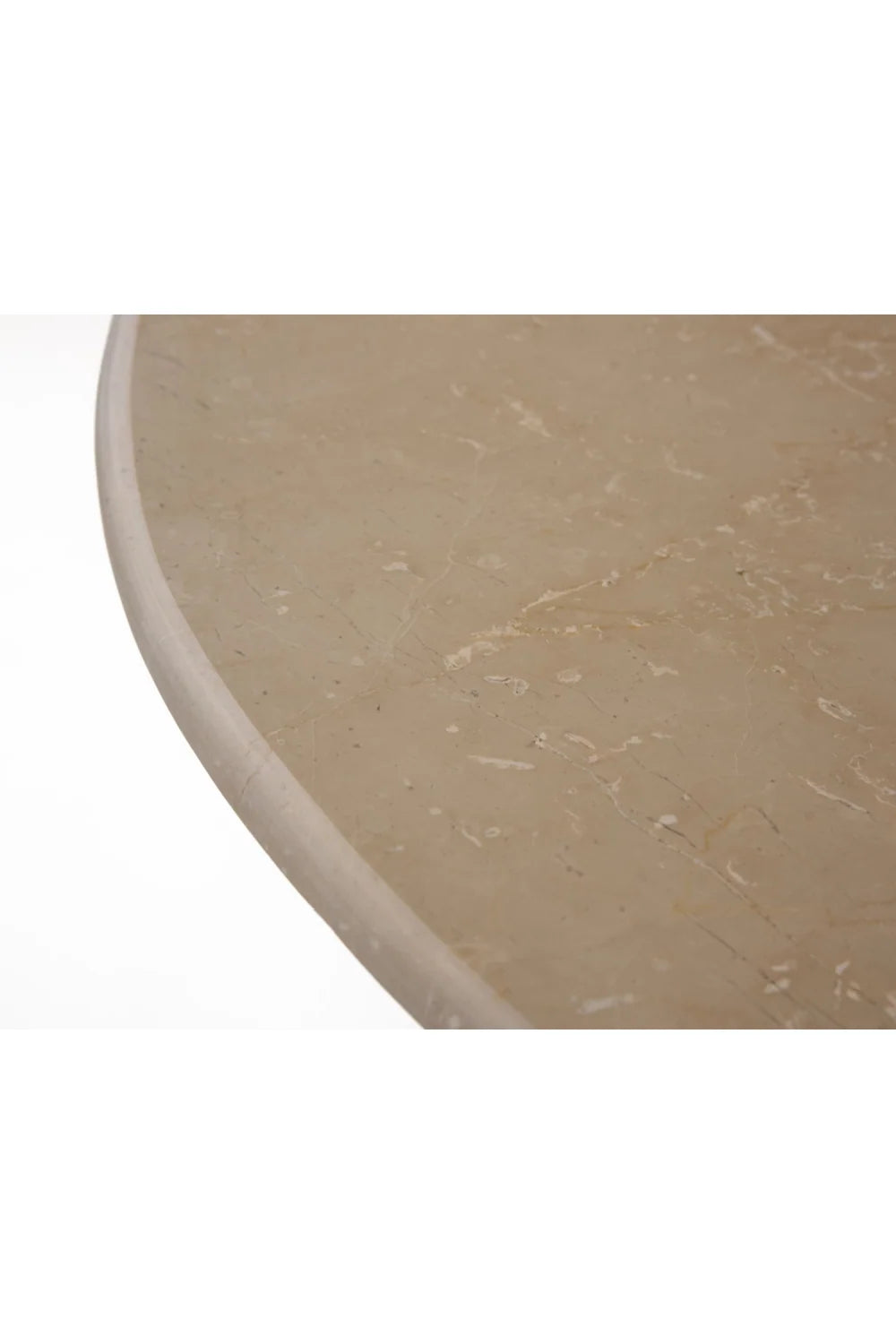 Luxury Hayden Marble Round Dining Table Modern Italian Style for Villa