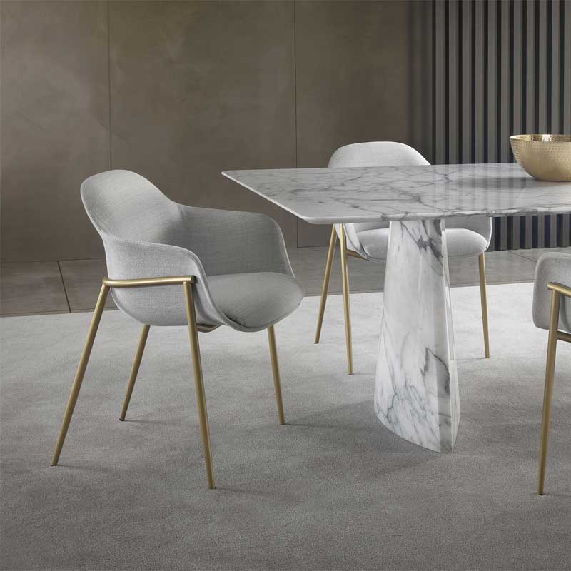 Luxury Hebo Dining Table Modern Italian Style for Villa