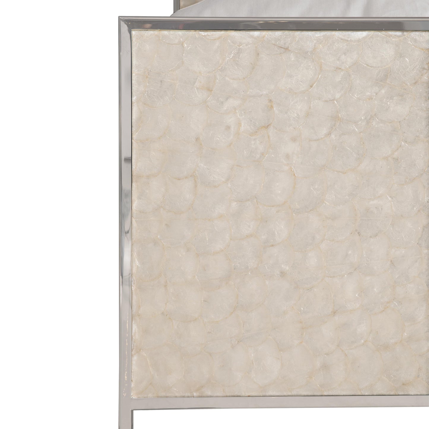 Luxury Helios Capiz Shell Panel Bed Modern Italian Style for Villa