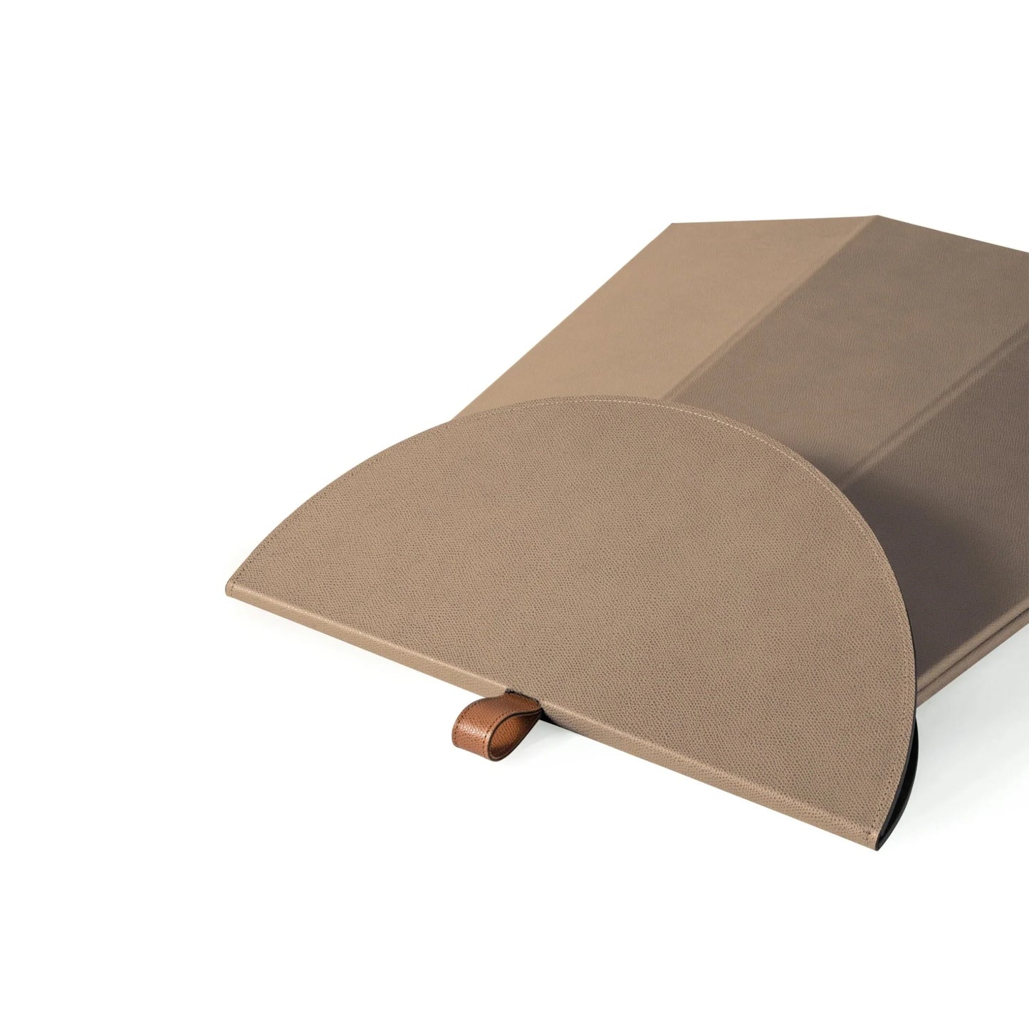 Luxury Hexagonal Leather Folding Table Modern Italian Style for Villa