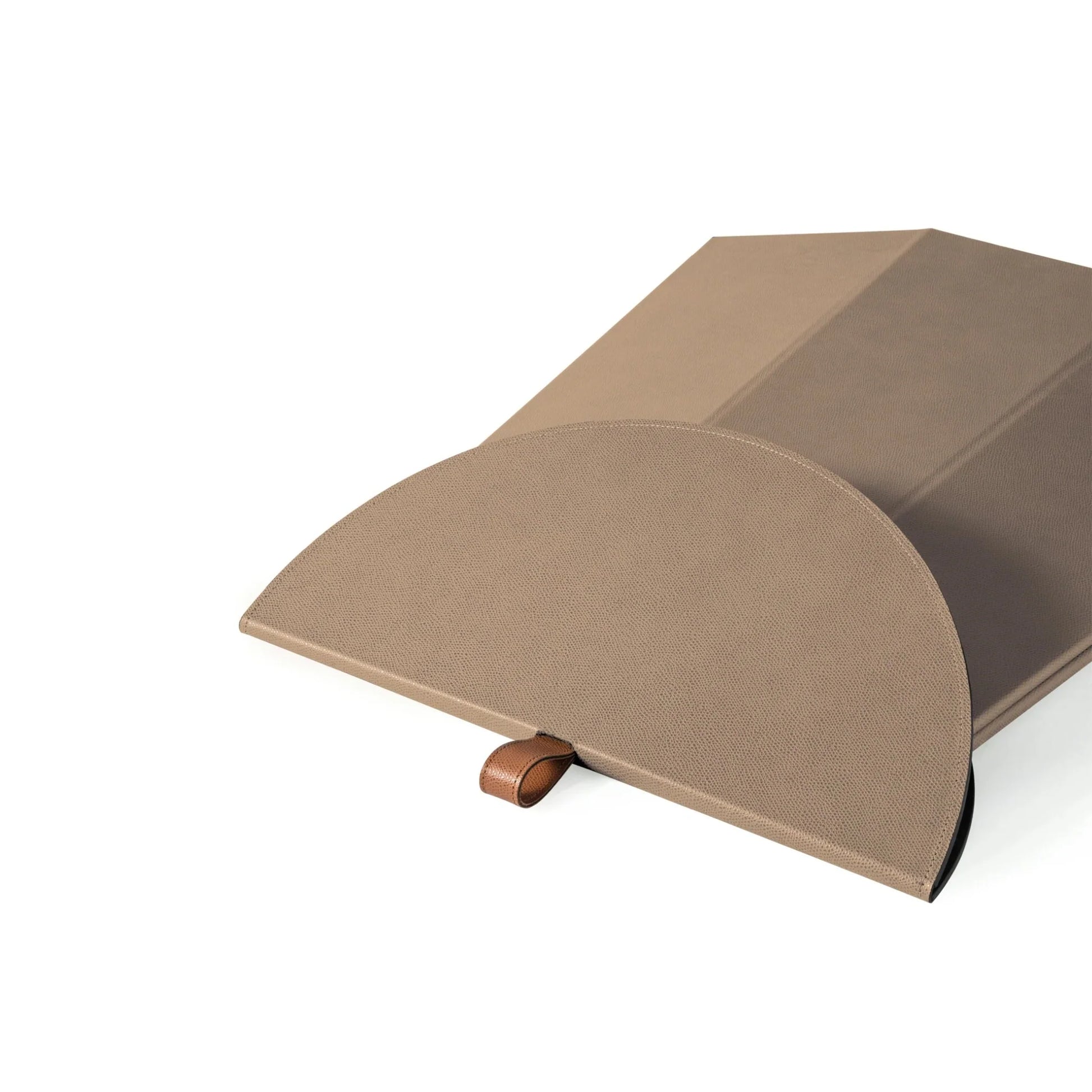 Luxury Hexagonal Leather Folding Table Modern Italian Style for Villa