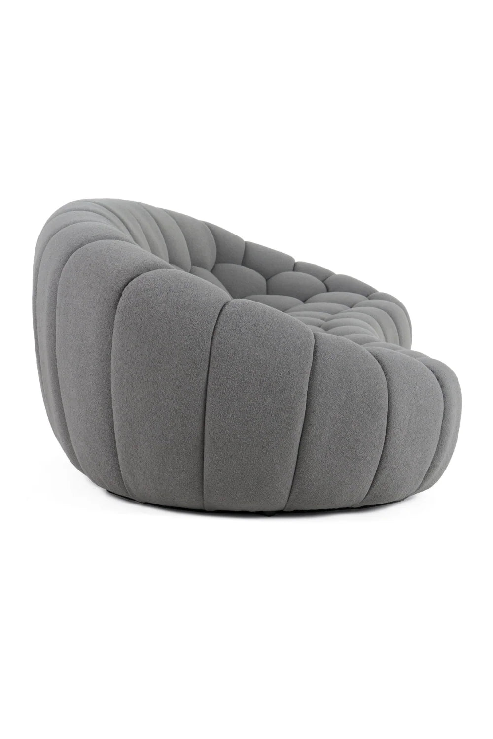 Luxury Hexagonal Tufted Curved Sofa Modern Italian Style for Villa