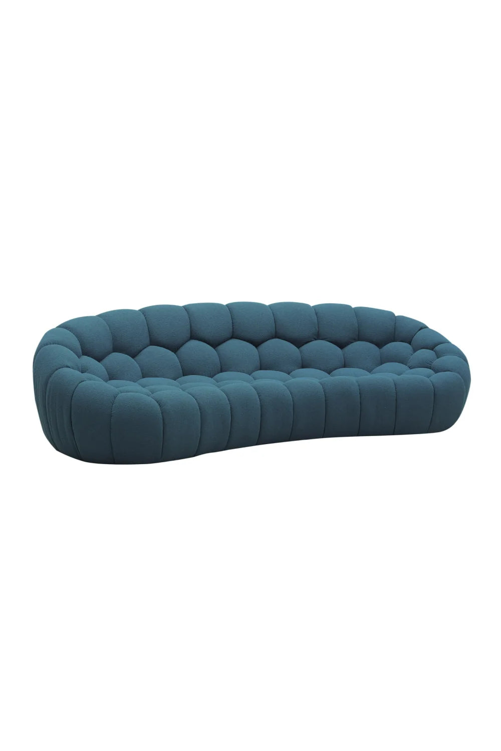 Luxury Hexagonal Tufted Curved Sofa Modern Italian Style for Villa