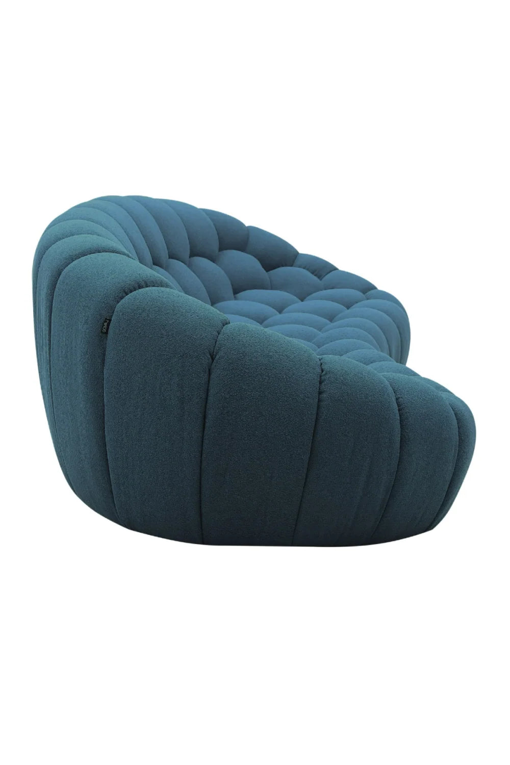 Luxury Hexagonal Tufted Curved Sofa Modern Italian Style for Villa