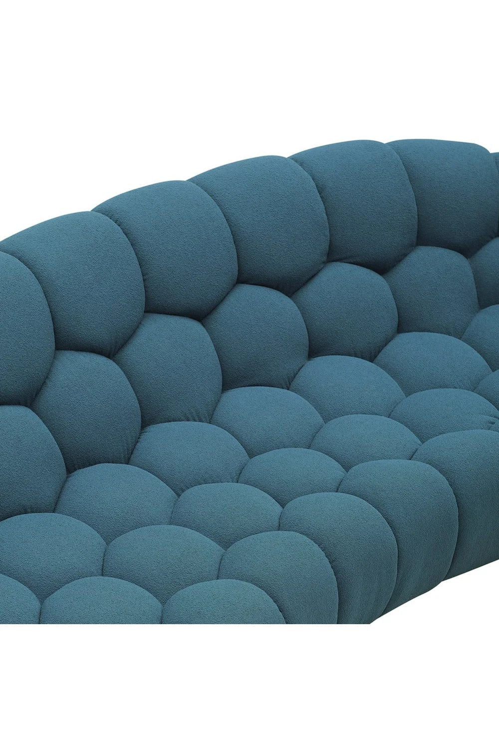 Luxury Hexagonal Tufted Curved Sofa Modern Italian Style for Villa