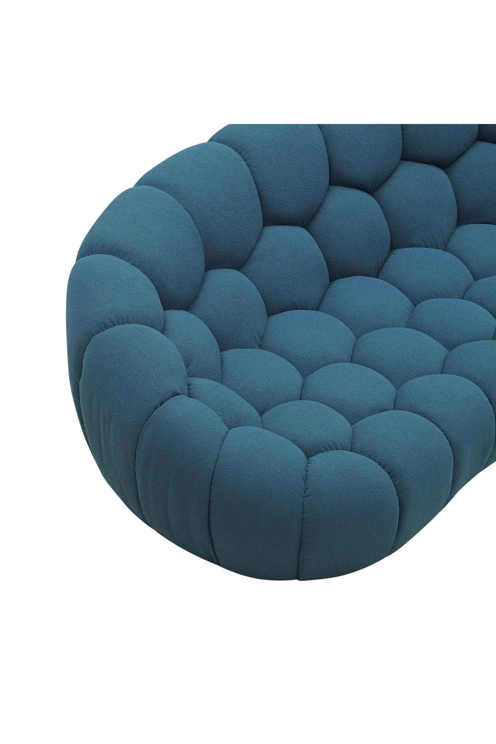 Luxury Hexagonal Tufted Curved Sofa Modern Italian Style for Villa