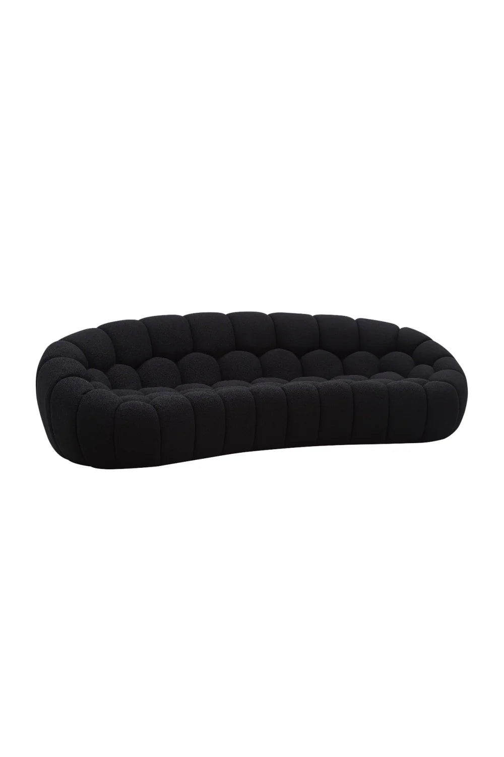 Luxury Hexagonal Tufted Curved Sofa Modern Italian Style for Villa