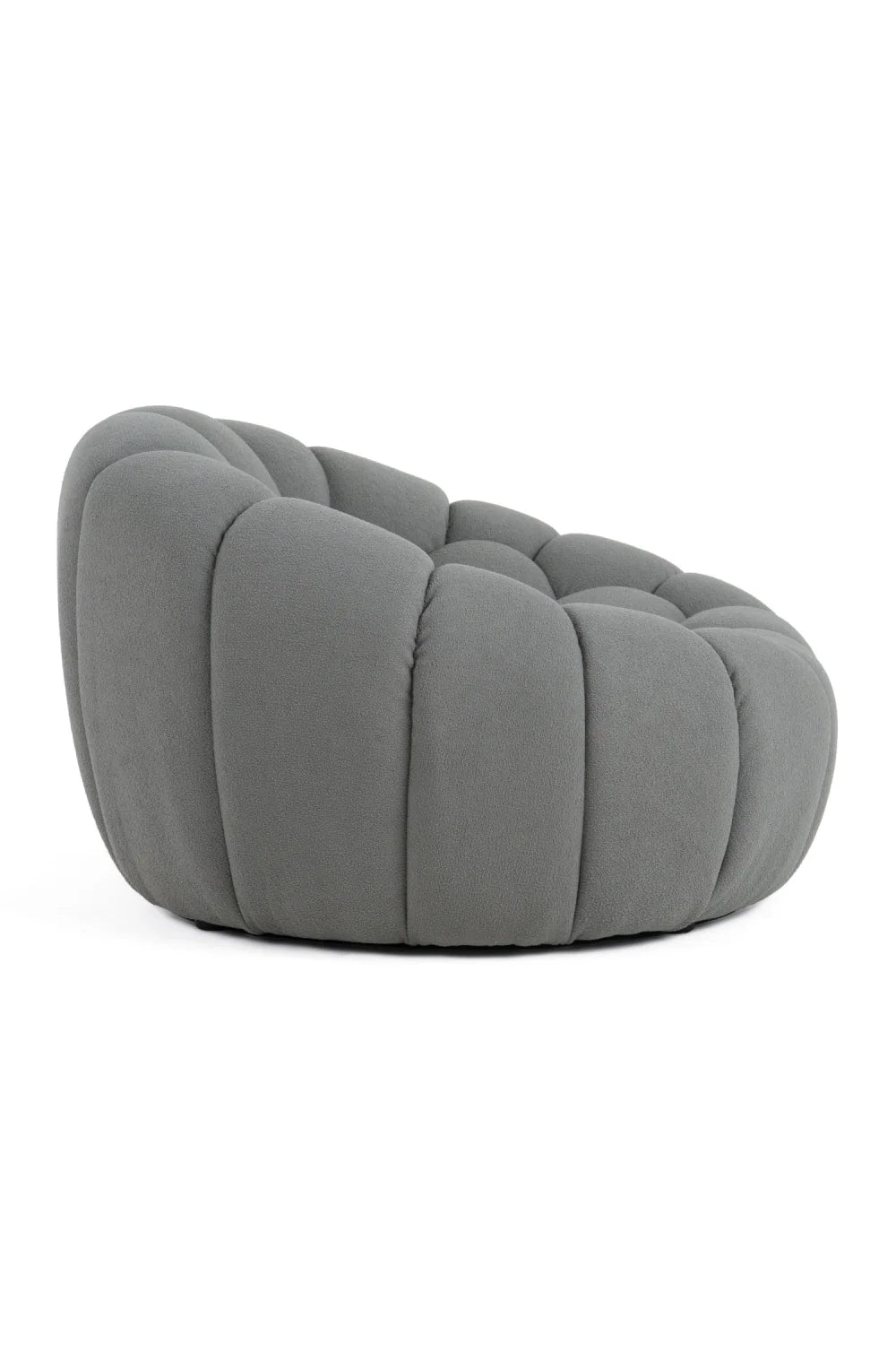 Luxury Hexagonal-Tufted Lounge Chair Modern Italian Style for Villa