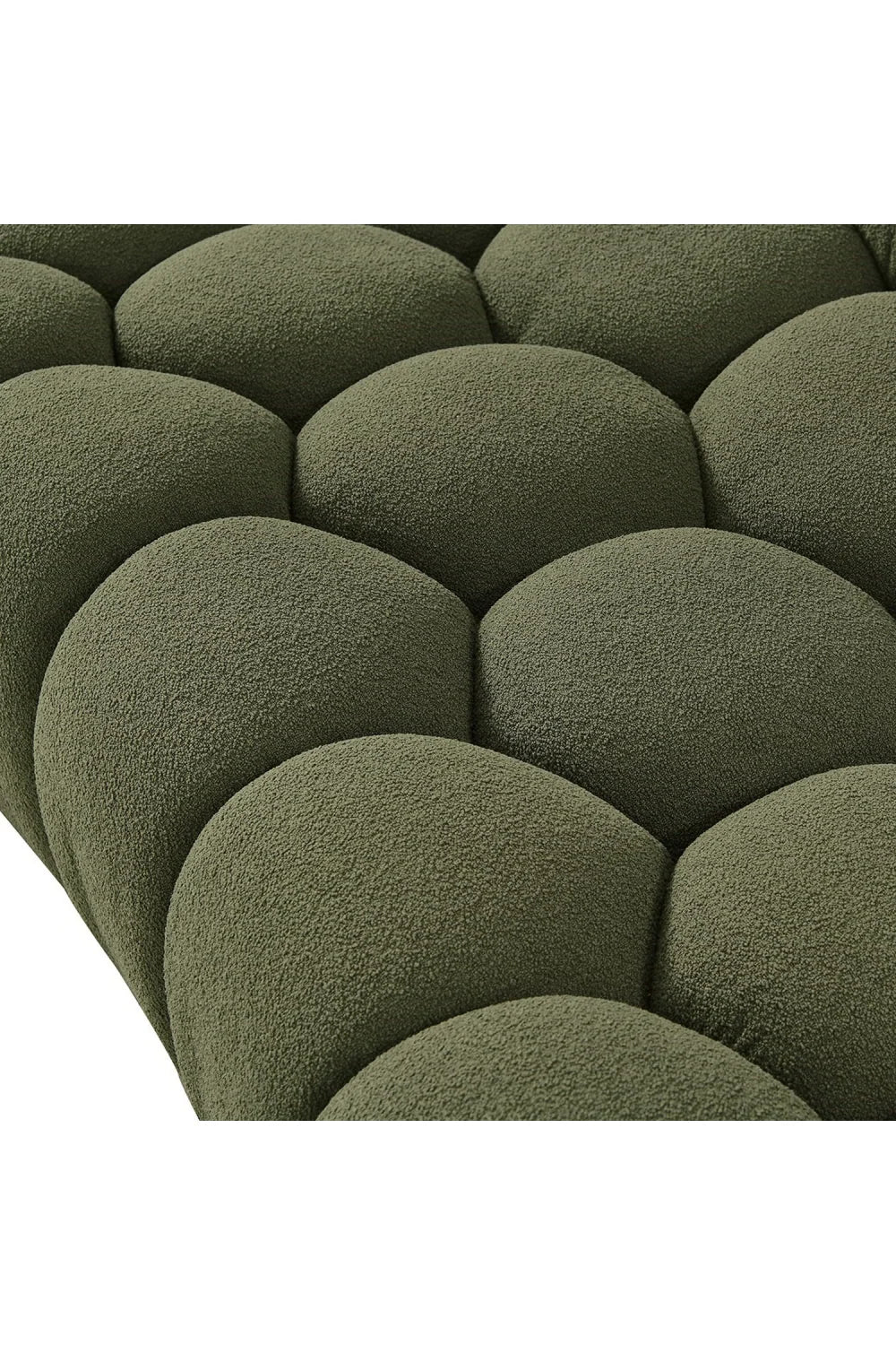 Luxury Hexagonal-Tufted Lounge Chair Modern Italian Style for Villa