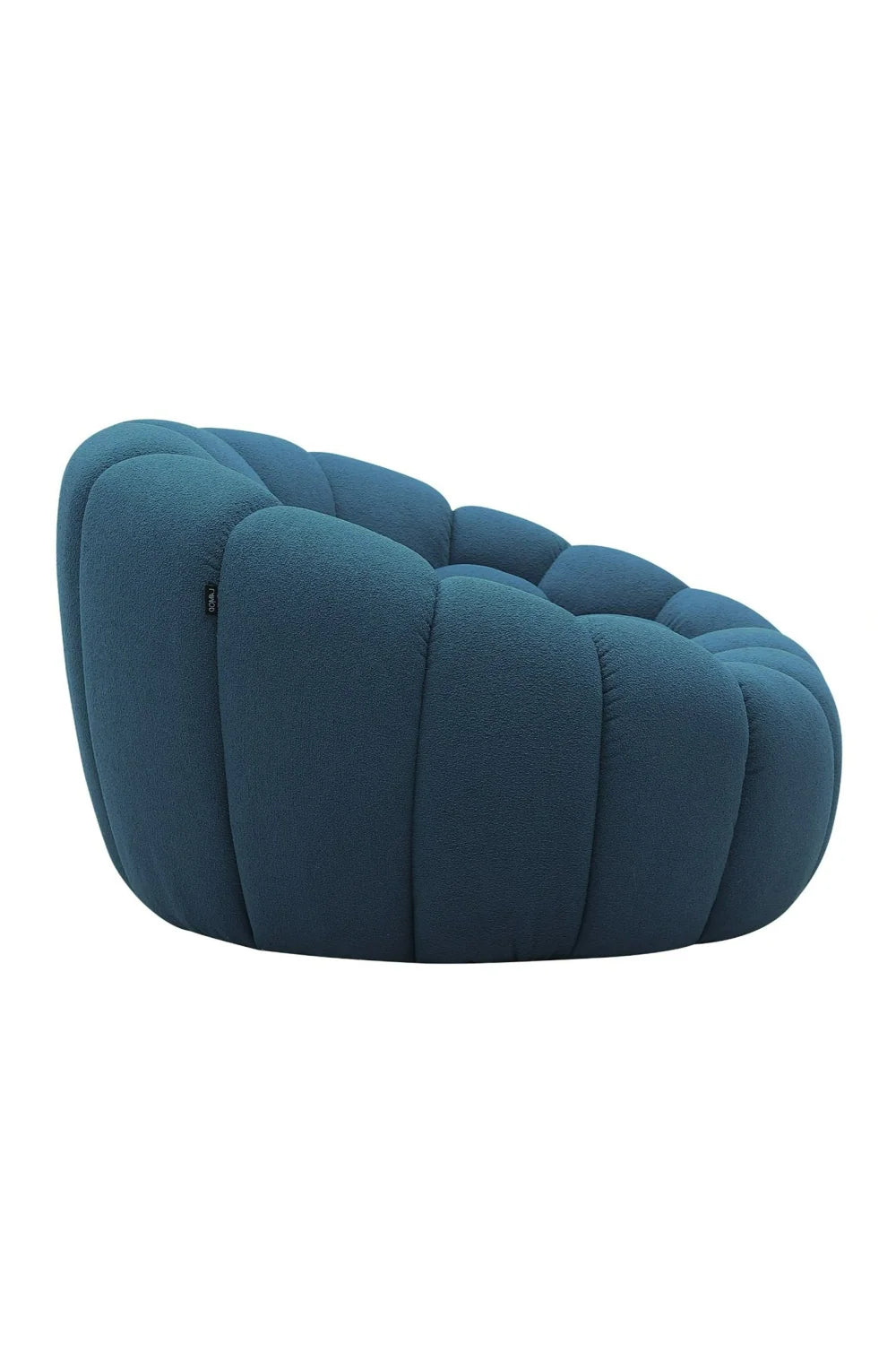 Luxury Hexagonal-Tufted Lounge Chair Modern Italian Style for Villa