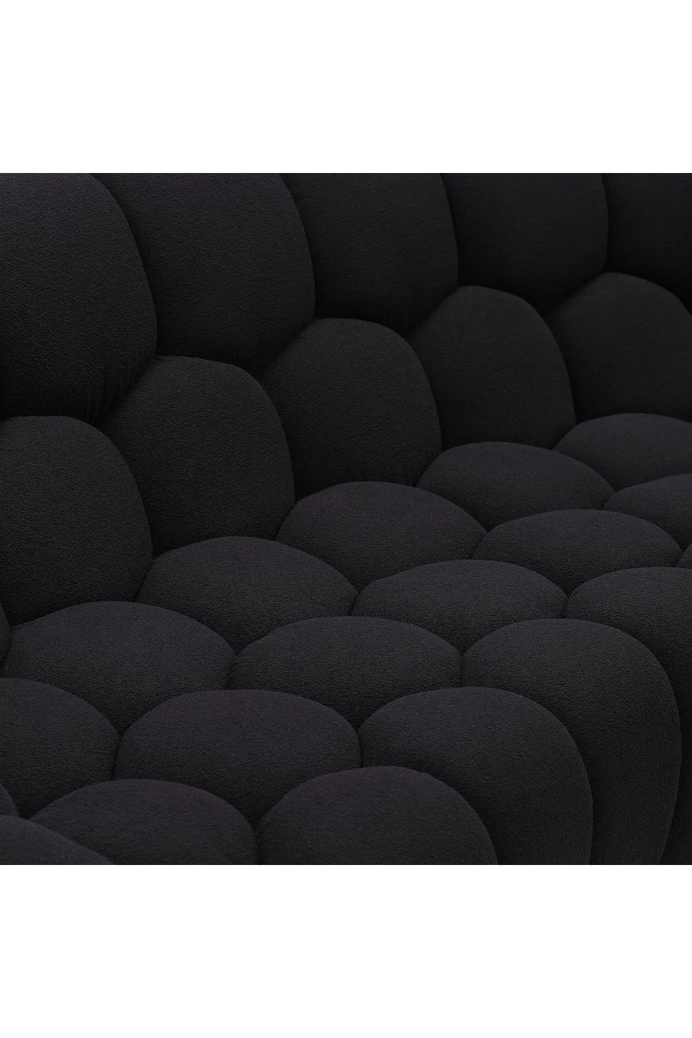 Luxury Hexagonal-Tufted Lounge Chair Modern Italian Style for Villa