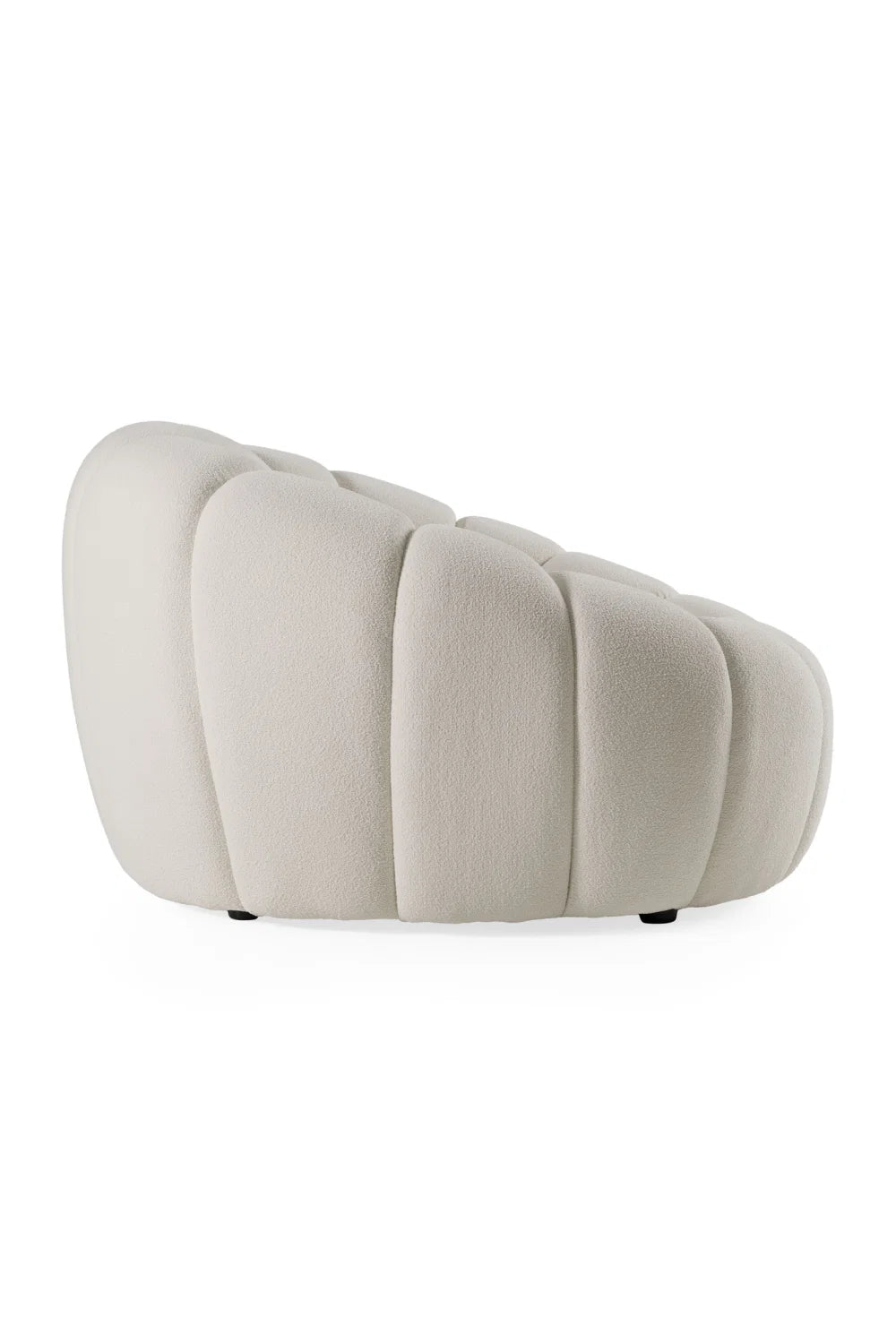 Luxury Hexagonal-Tufted Lounge Chair Modern Italian Style for Villa