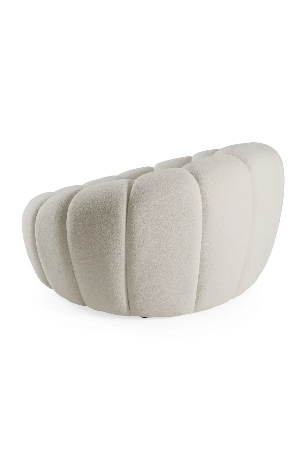 Luxury Hexagonal-Tufted Lounge Chair Modern Italian Style for Villa