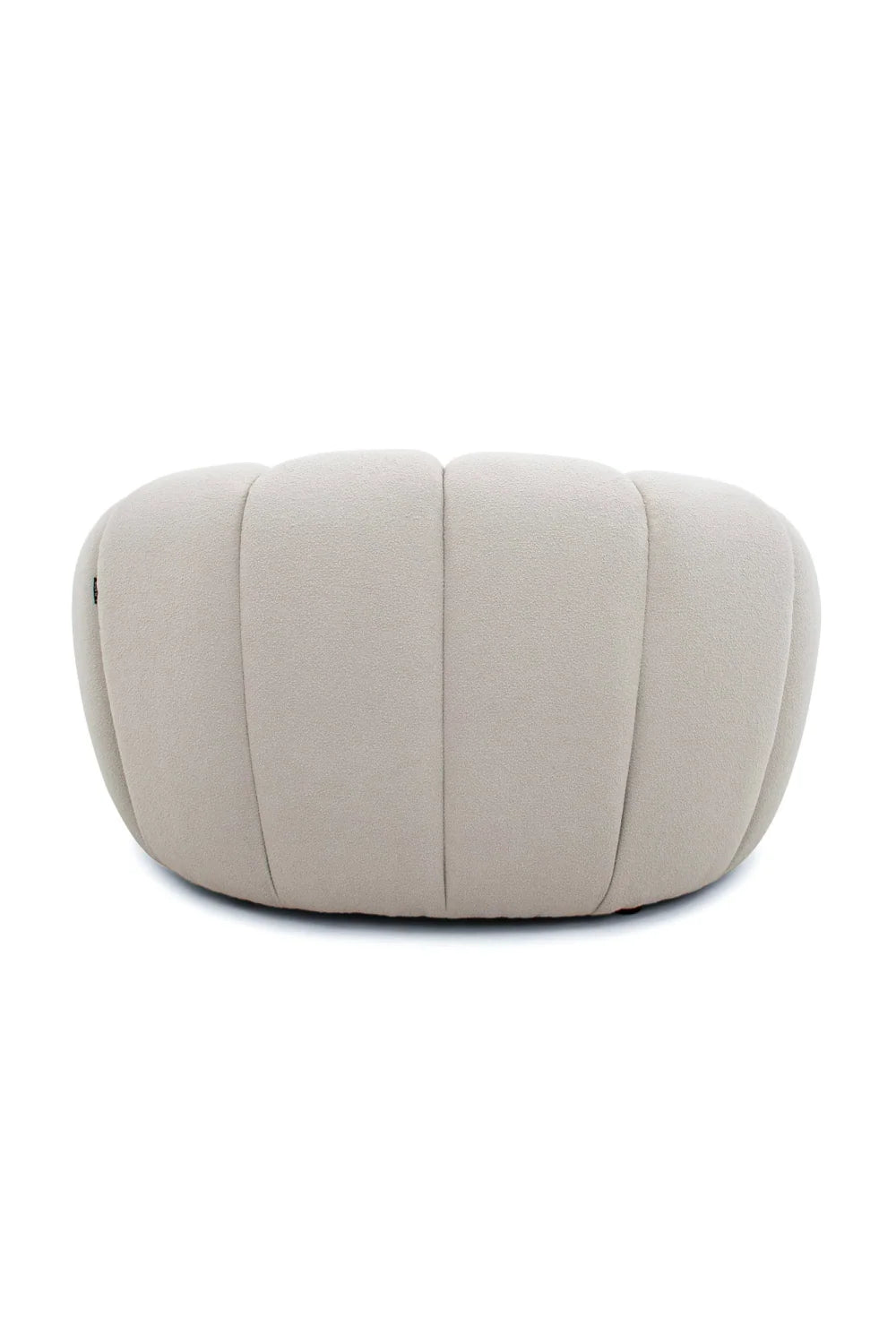 Luxury Hexagonal-Tufted Lounge Chair Modern Italian Style for Villa