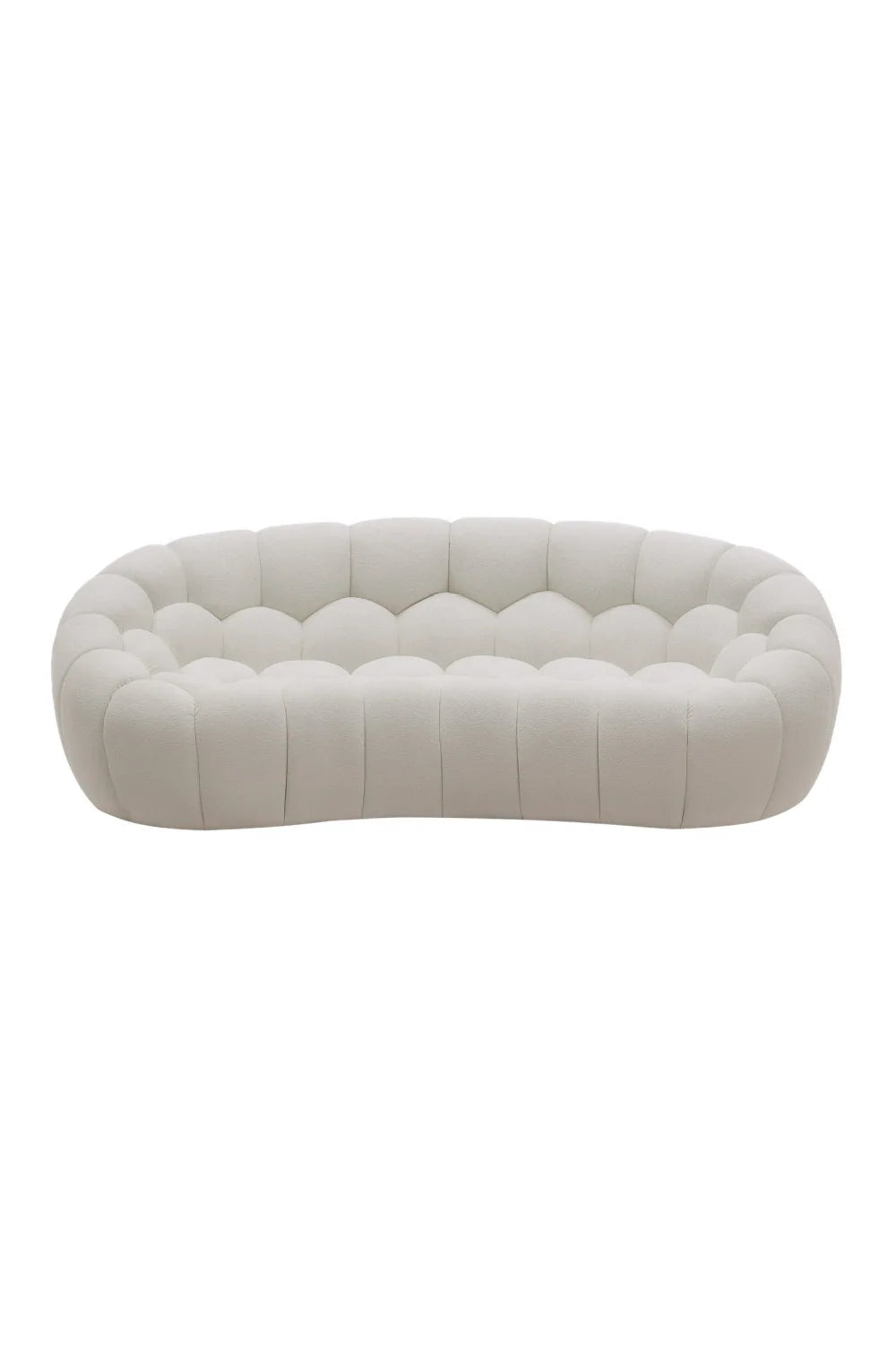 Luxury Hexagonal Tufted Loveseat Modern Italian Style for Villa