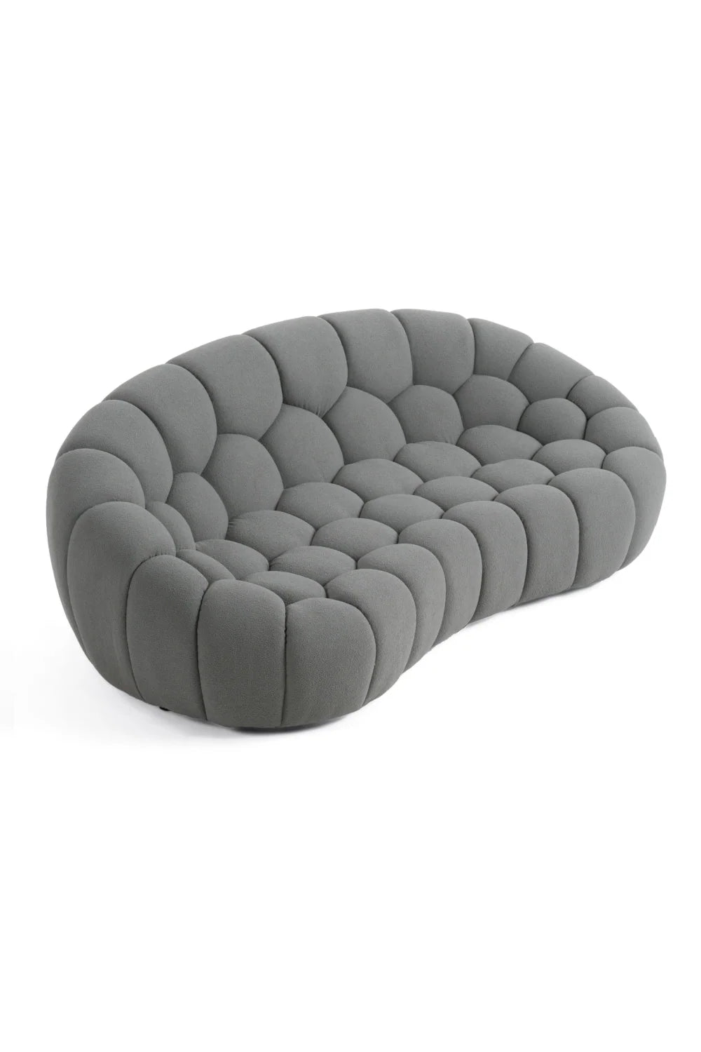 Luxury Hexagonal Tufted Loveseat Modern Italian Style for Villa