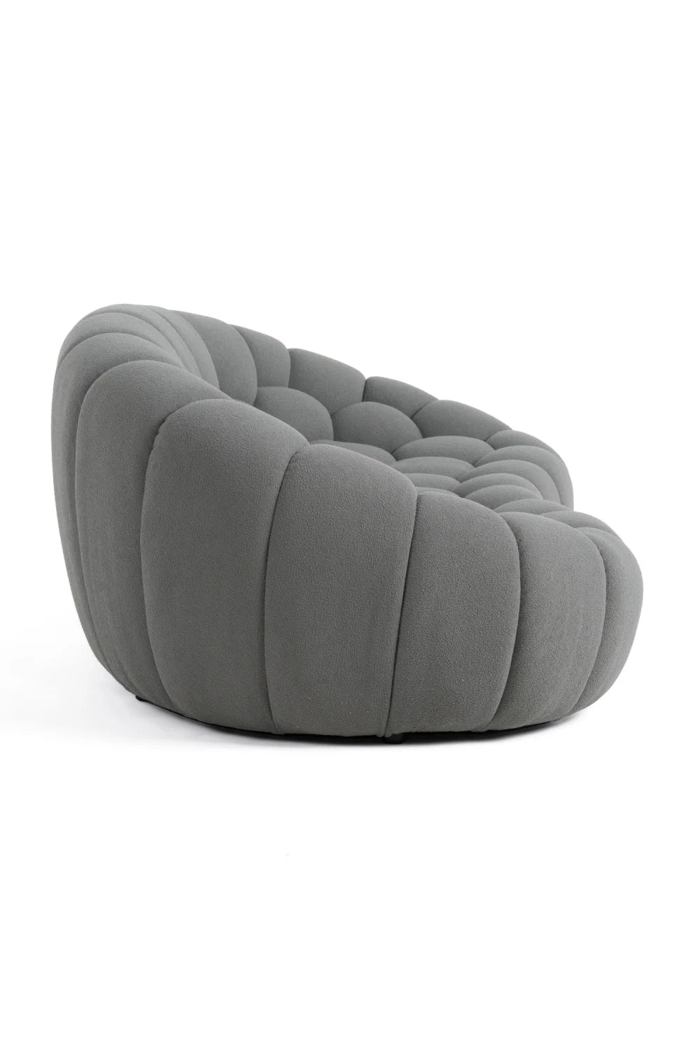 Luxury Hexagonal Tufted Loveseat Modern Italian Style for Villa