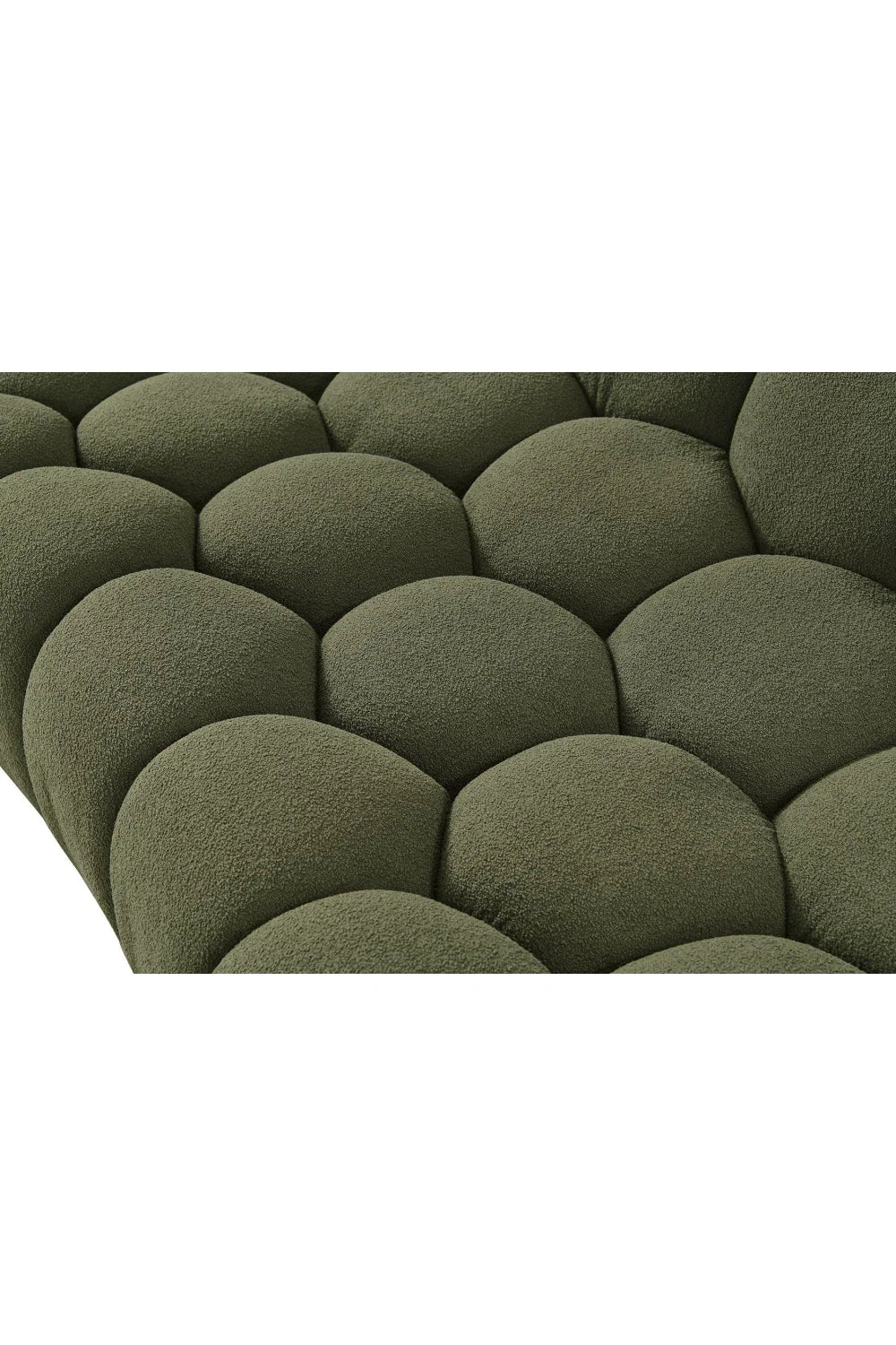 Luxury Hexagonal Tufted Loveseat Modern Italian Style for Villa