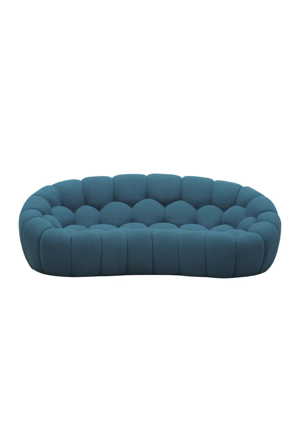 Luxury Hexagonal Tufted Loveseat Modern Italian Style for Villa