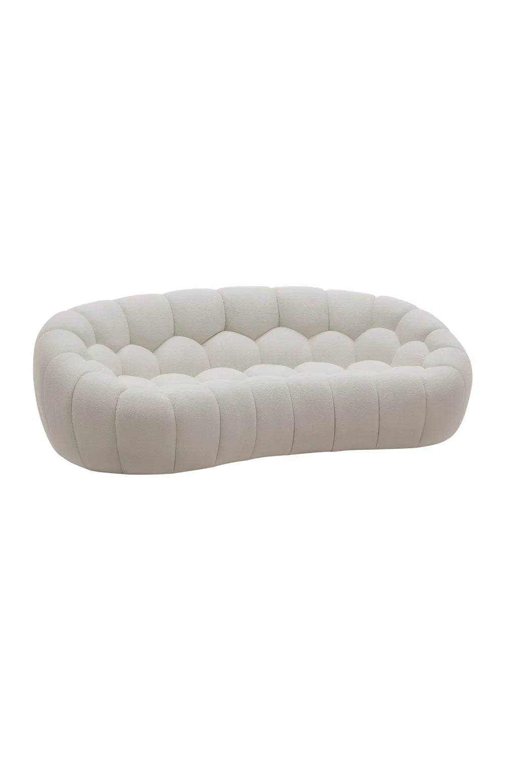 Luxury Hexagonal Tufted Loveseat Modern Italian Style for Villa