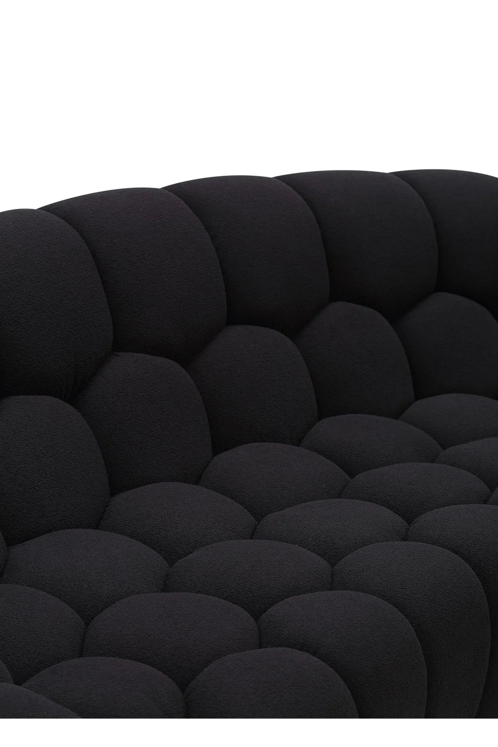 Luxury Hexagonal Tufted Loveseat Modern Italian Style for Villa