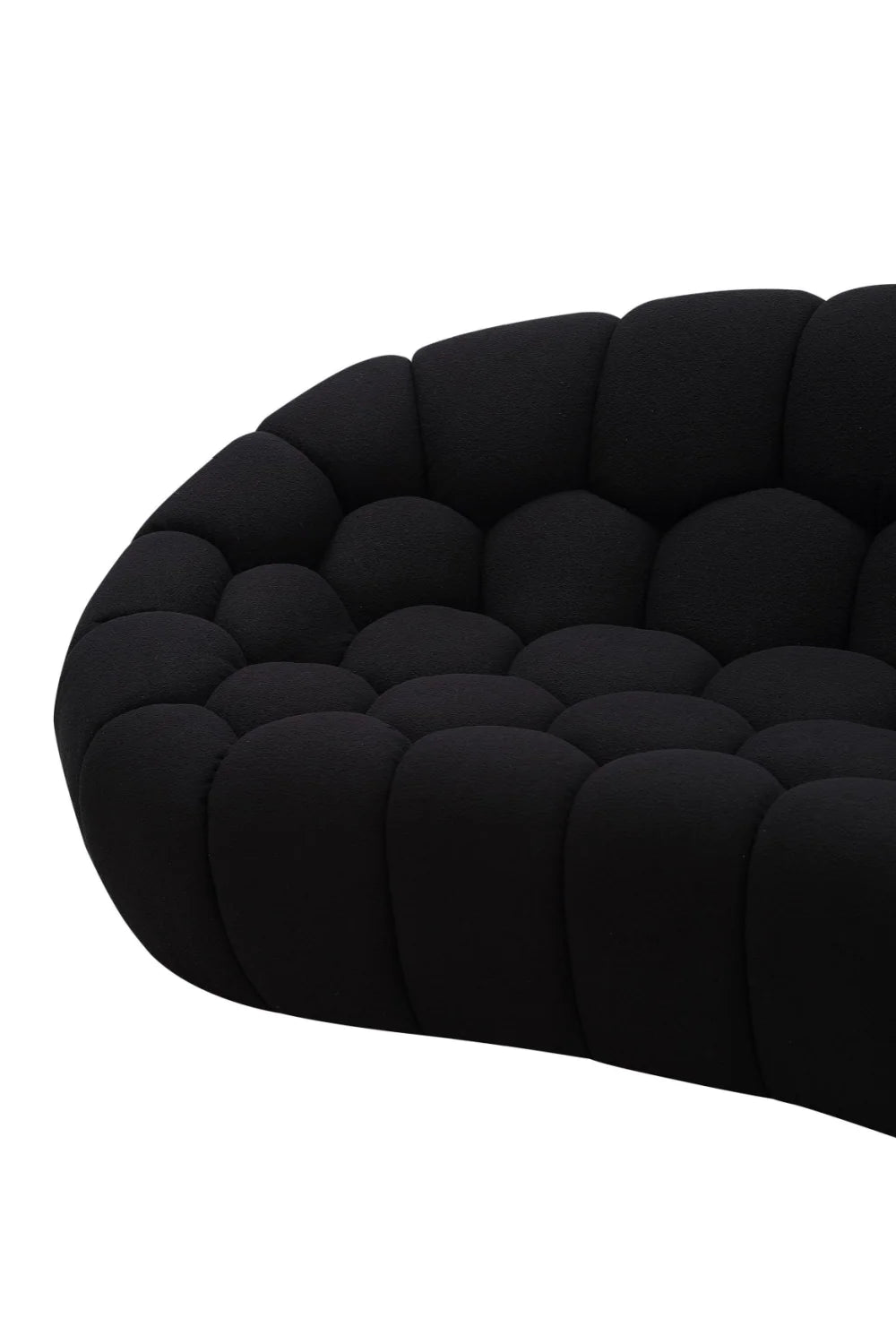 Luxury Hexagonal Tufted Loveseat Modern Italian Style for Villa