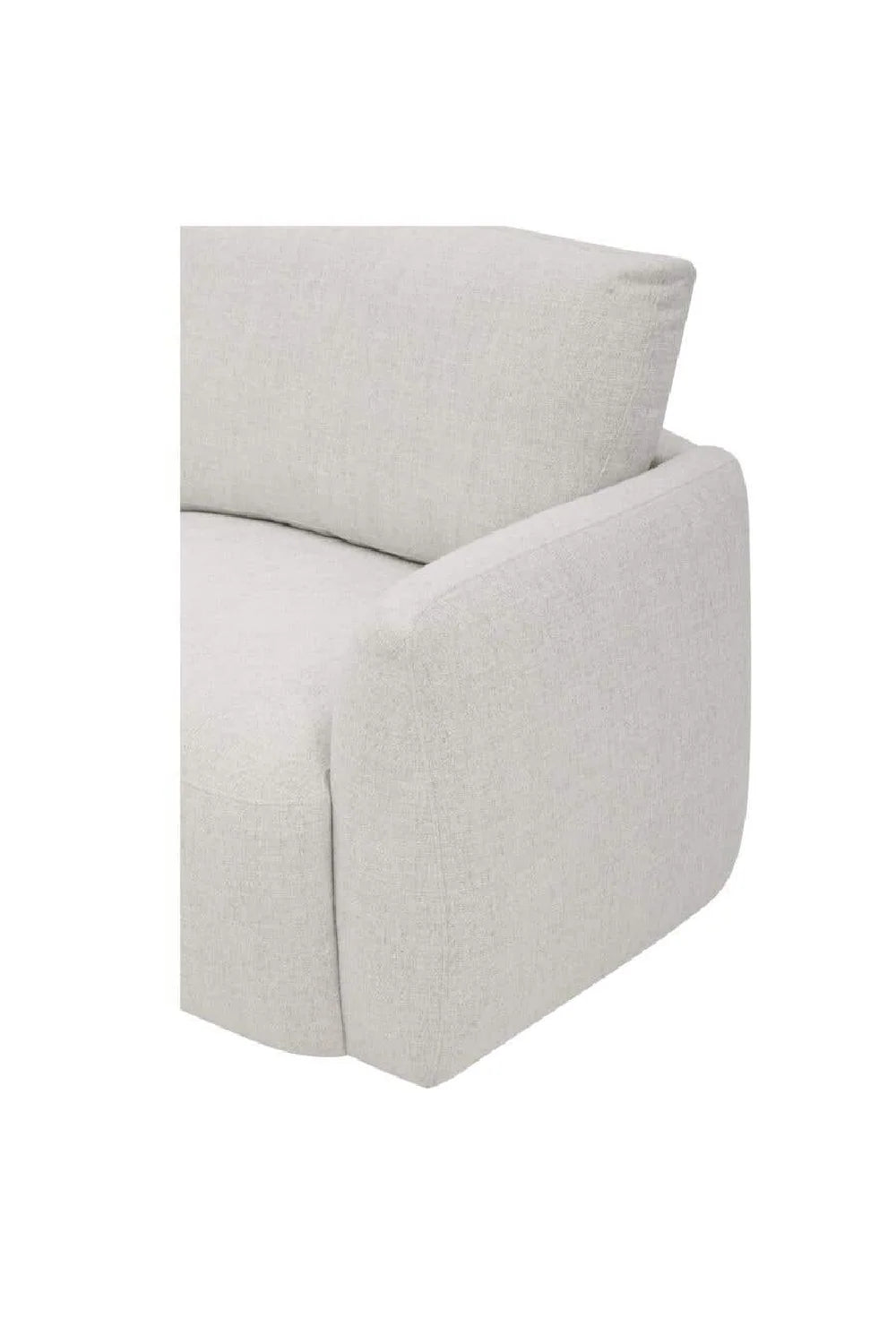 Luxury High Back Fabric Sofa Modern Italian Style for Villa