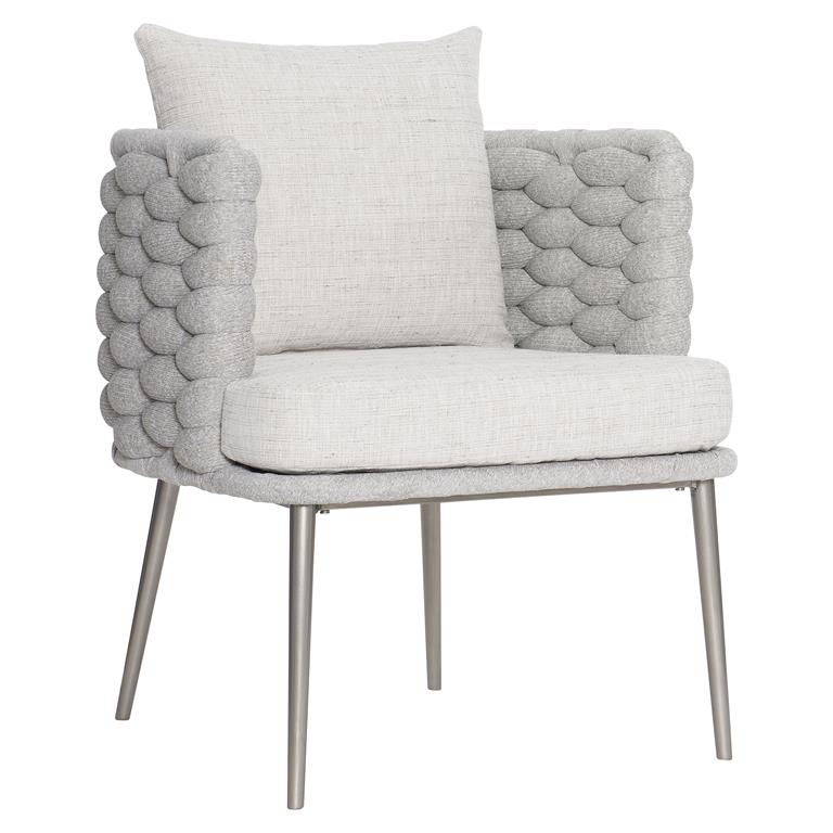 Luxury Hollis Fabric Armchair Modern Italian Style for Villa
