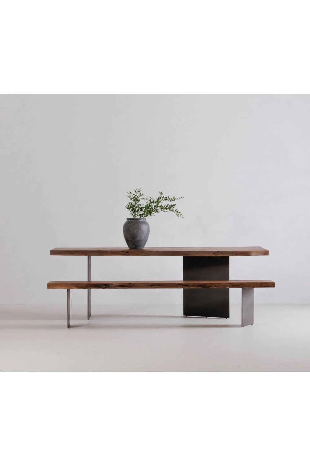 Luxury Howell Acacia Dining Table Modern Italian Style for Villa