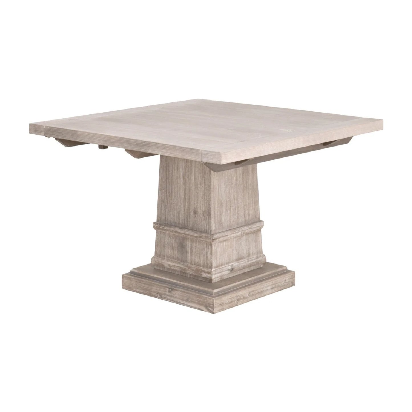 Luxury Hudson Square Extendable Dining Table Modern Italian Style for Villa