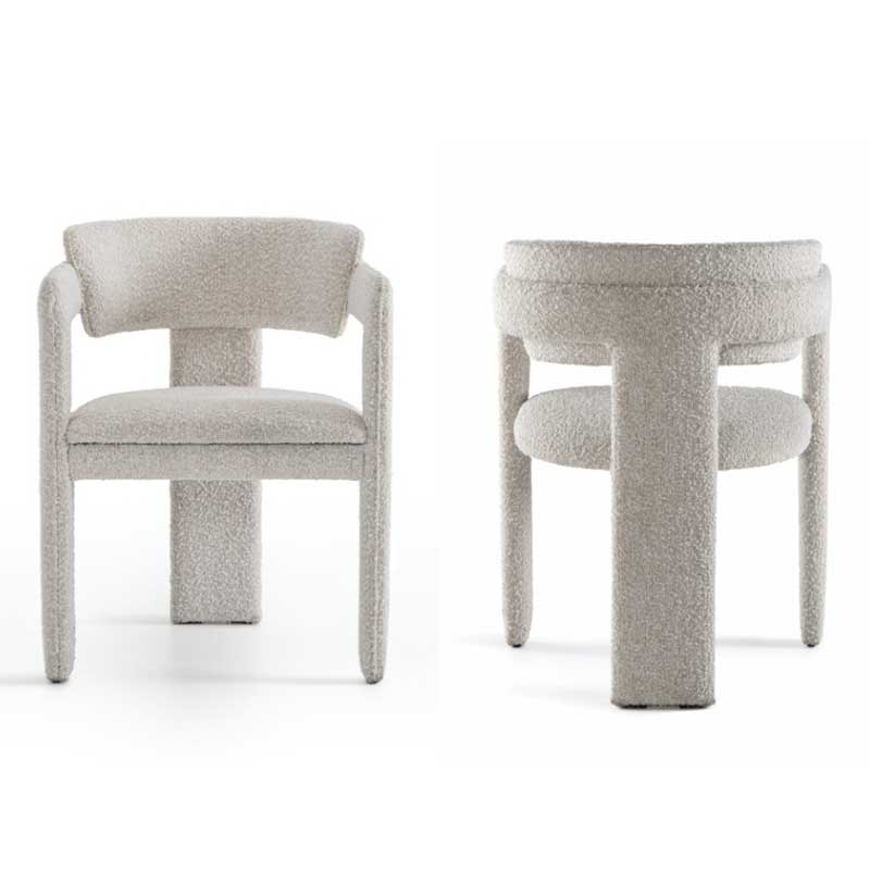 Luxury Ines Dining Chair Modern Italian Style for Villa
