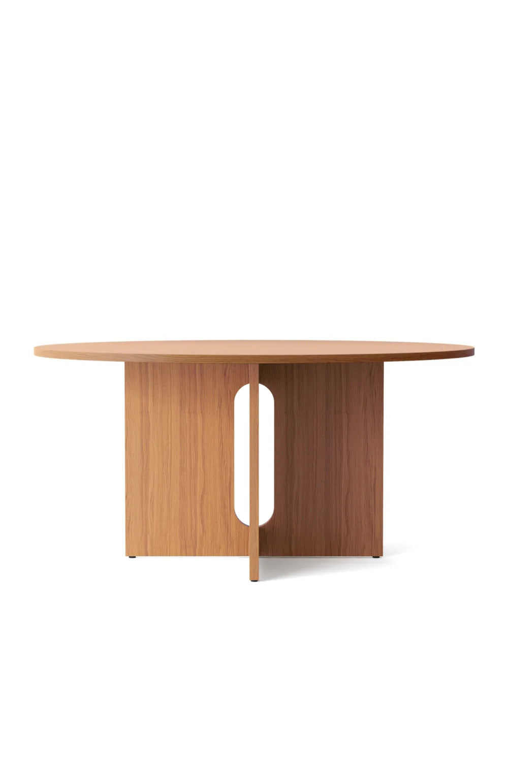 Luxury Intersecting-Base Round Dining Table Modern Italian Style for Villa