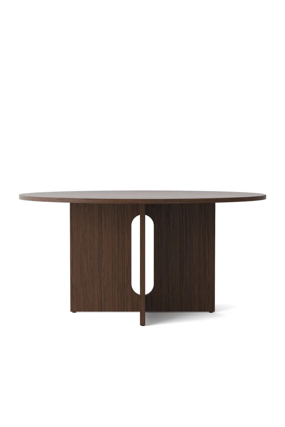 Luxury Intersecting-Base Round Dining Table Modern Italian Style for Villa