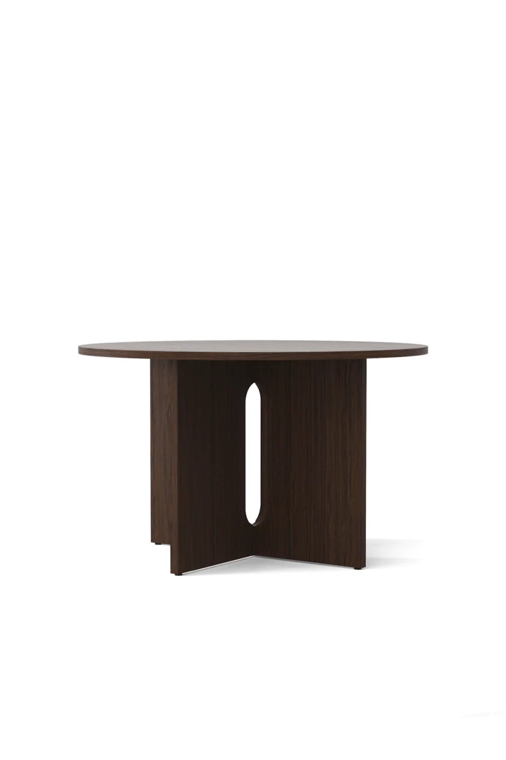Luxury Intersecting-Base Round Dining Table Modern Italian Style for Villa