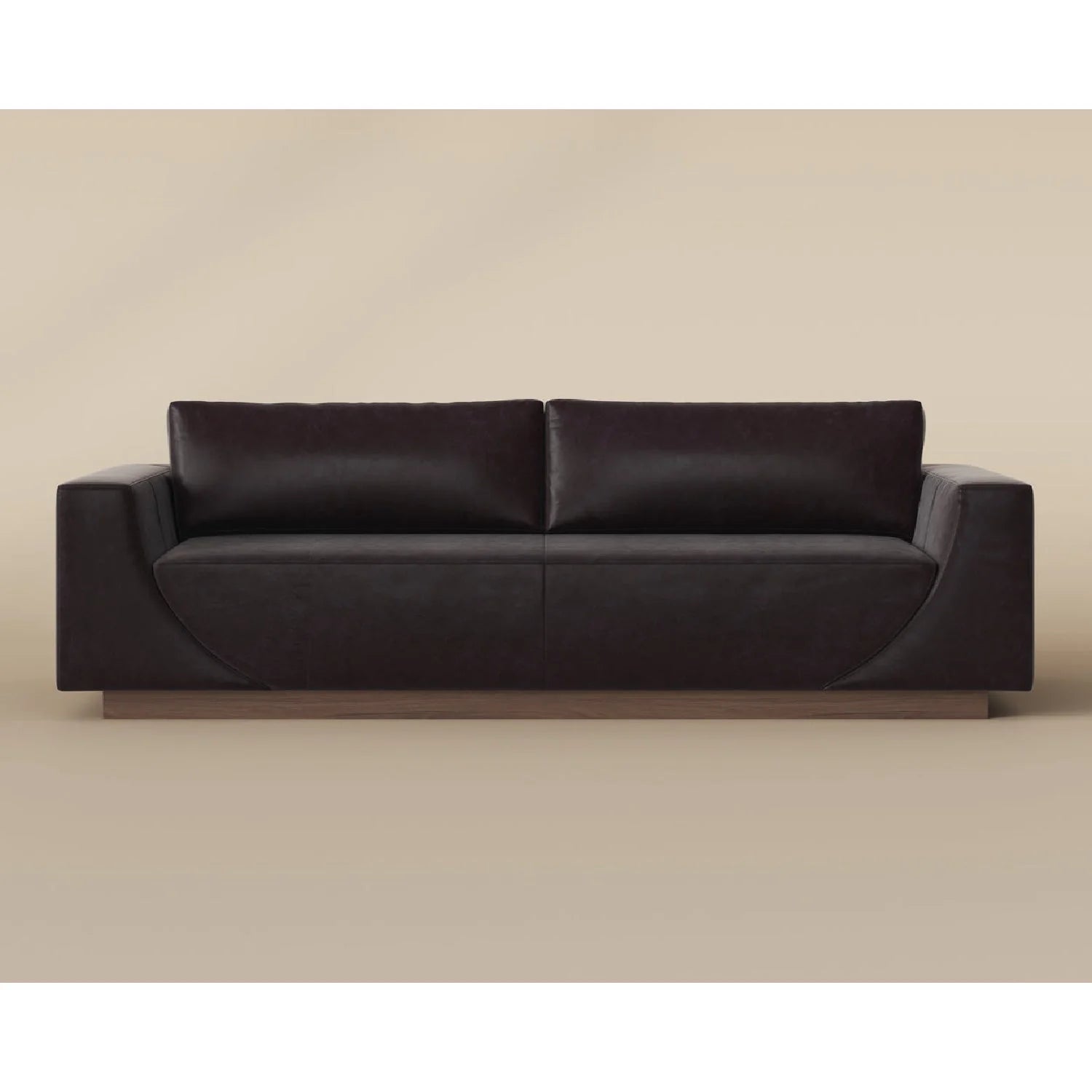 Luxury Italian Leather Sofa Modern Italian Style for Villa