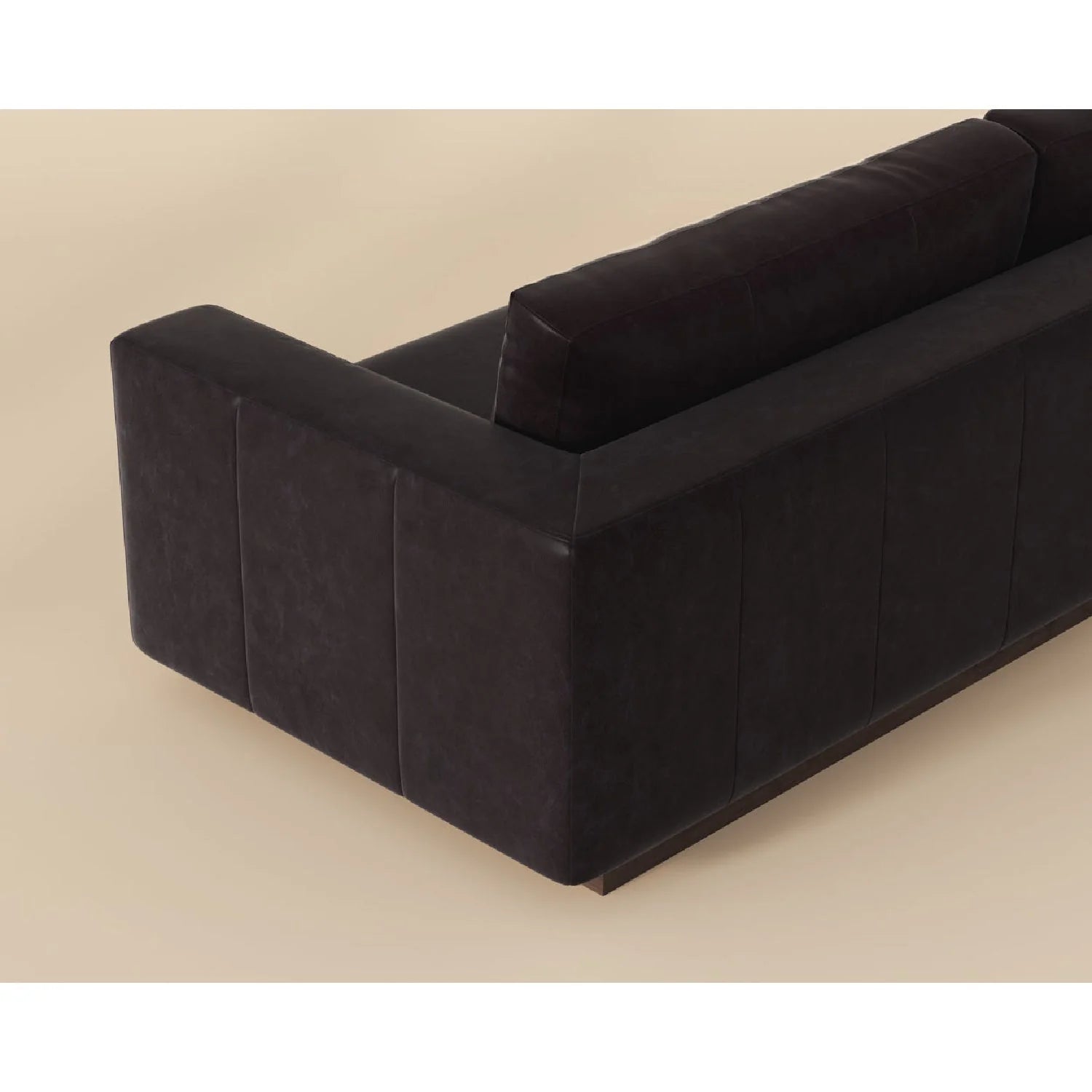 Luxury Italian Leather Sofa Modern Italian Style for Villa