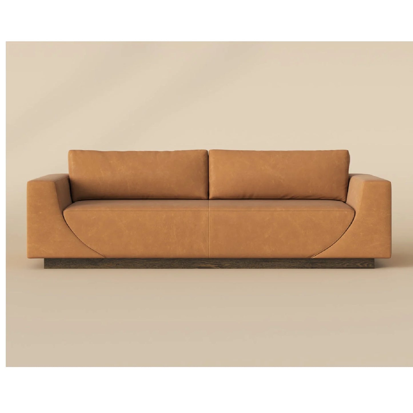 Luxury Italian Leather Sofa Modern Italian Style for Villa