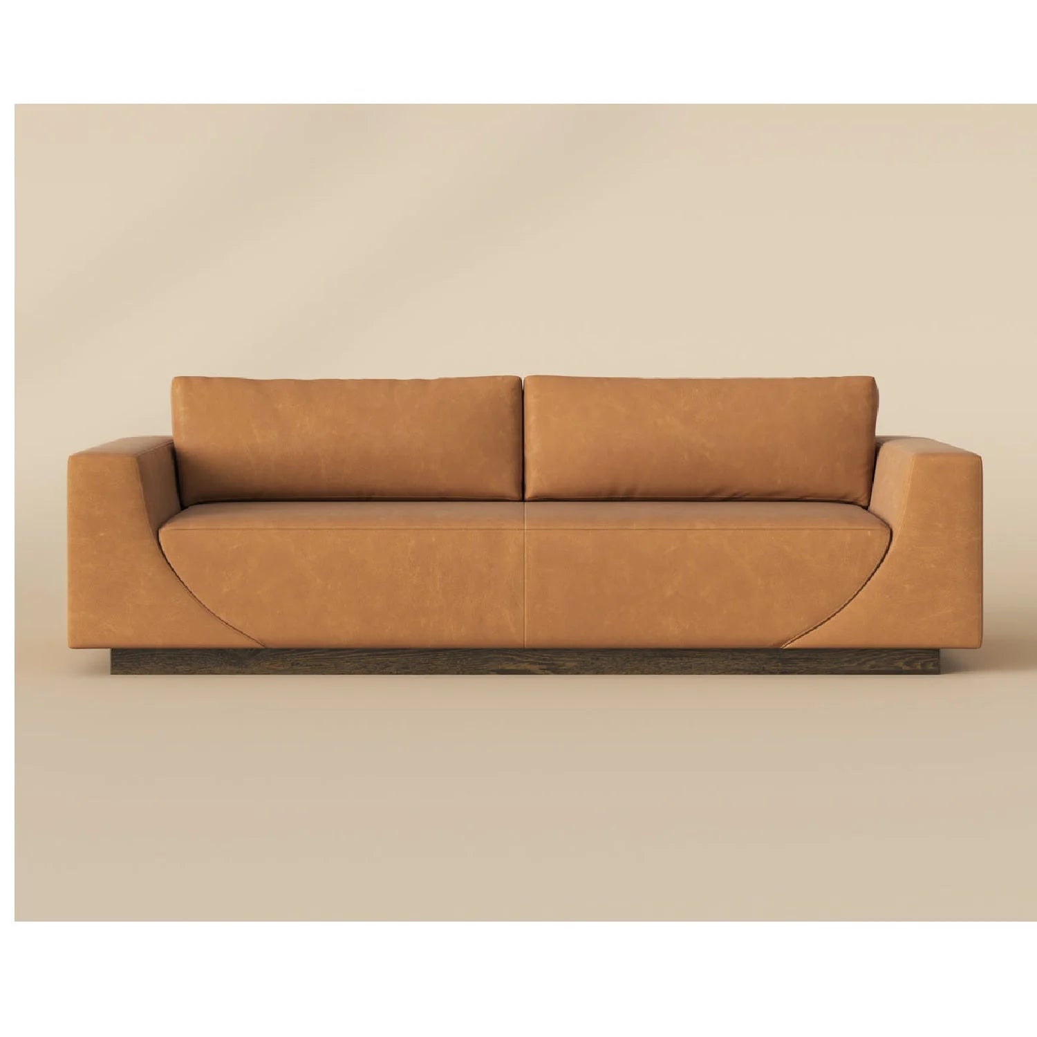 Luxury Italian Leather Sofa Modern Italian Style for Villa