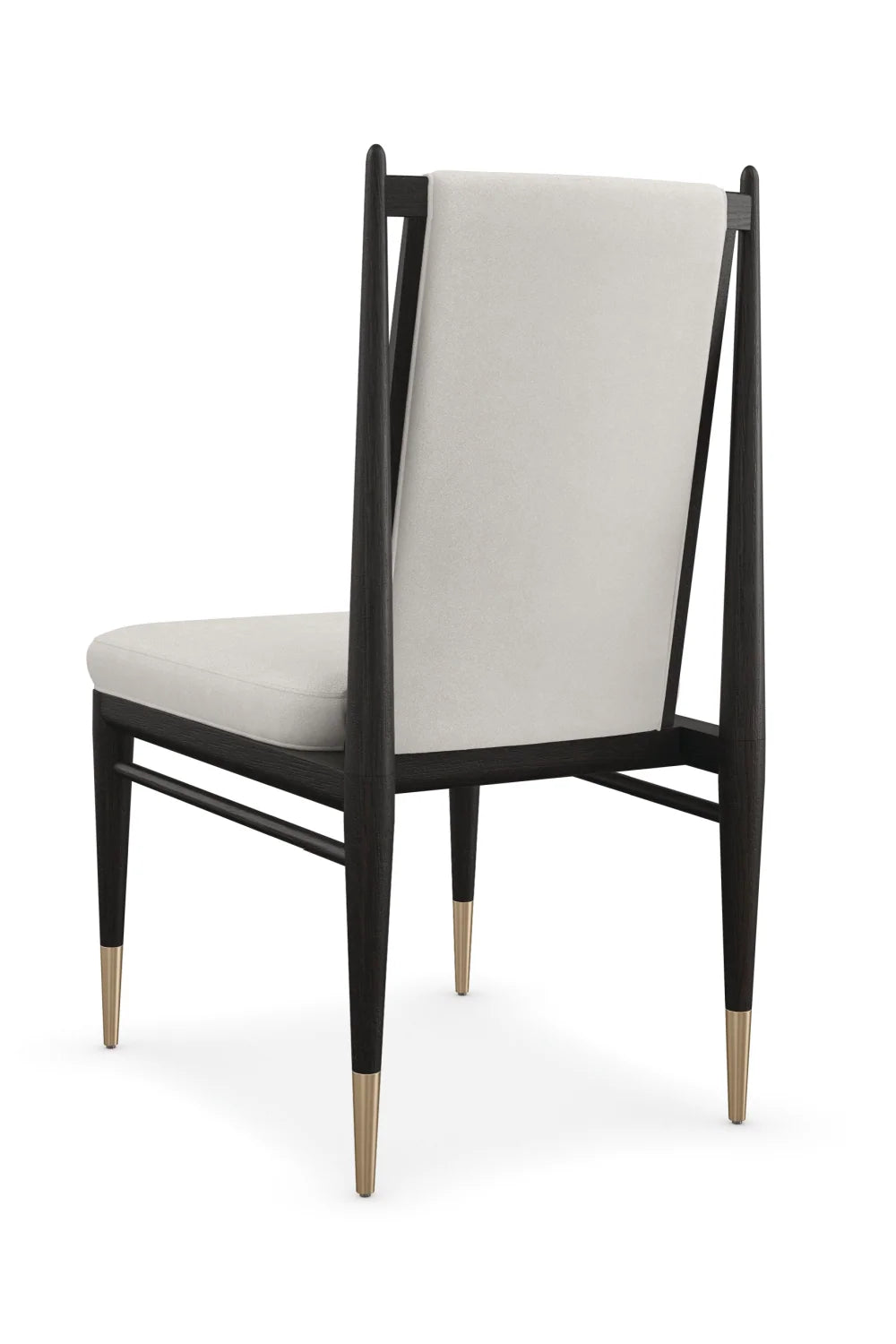 Luxury Ivory Bouclé Modern Dining Chair European Style for Villa