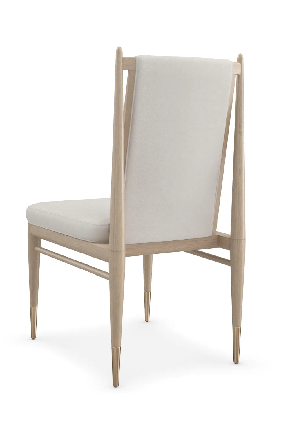 Luxury Ivory Bouclé Modern Dining Chair European Style for Villa